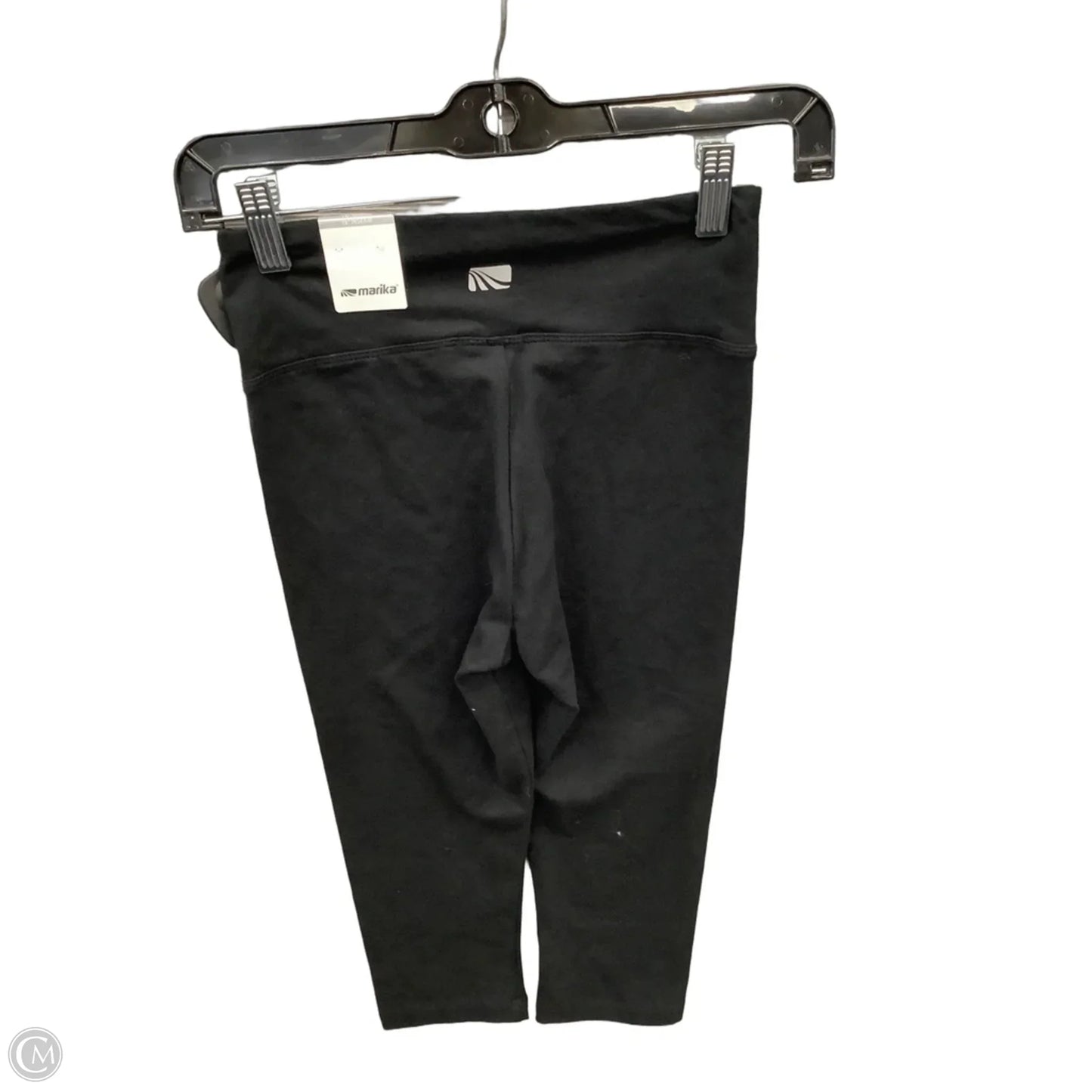 Athletic Leggings Capris By Marika In Black, Size: Xs