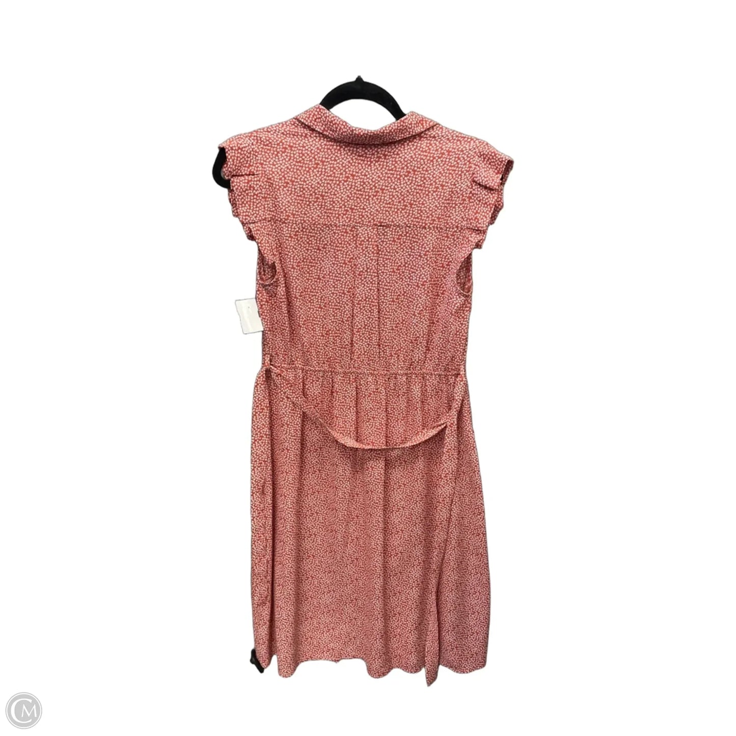 Dress Casual Midi By Monteau In Red, Size: L