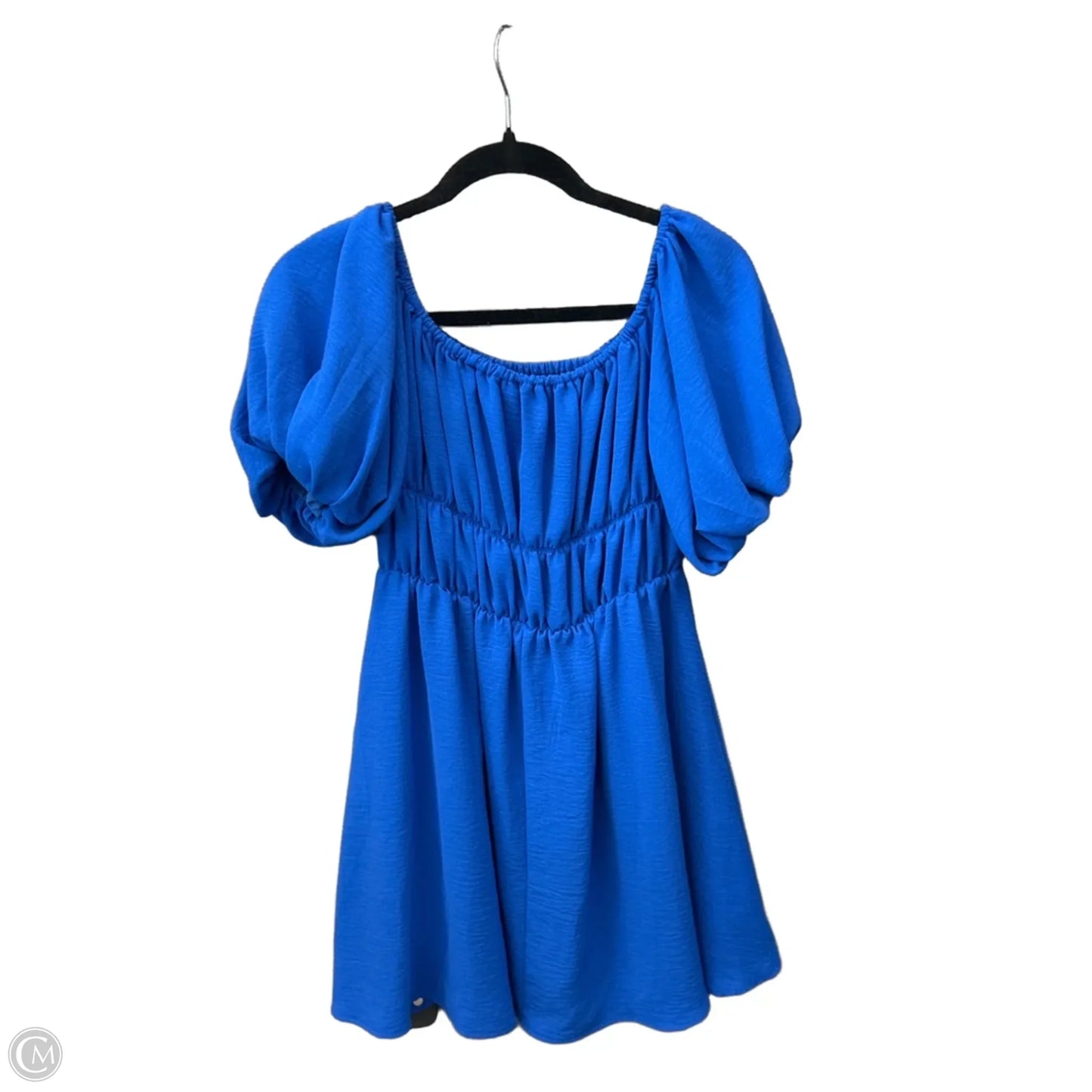 Dress Casual Short By Clothes Mentor In Blue, Size: M