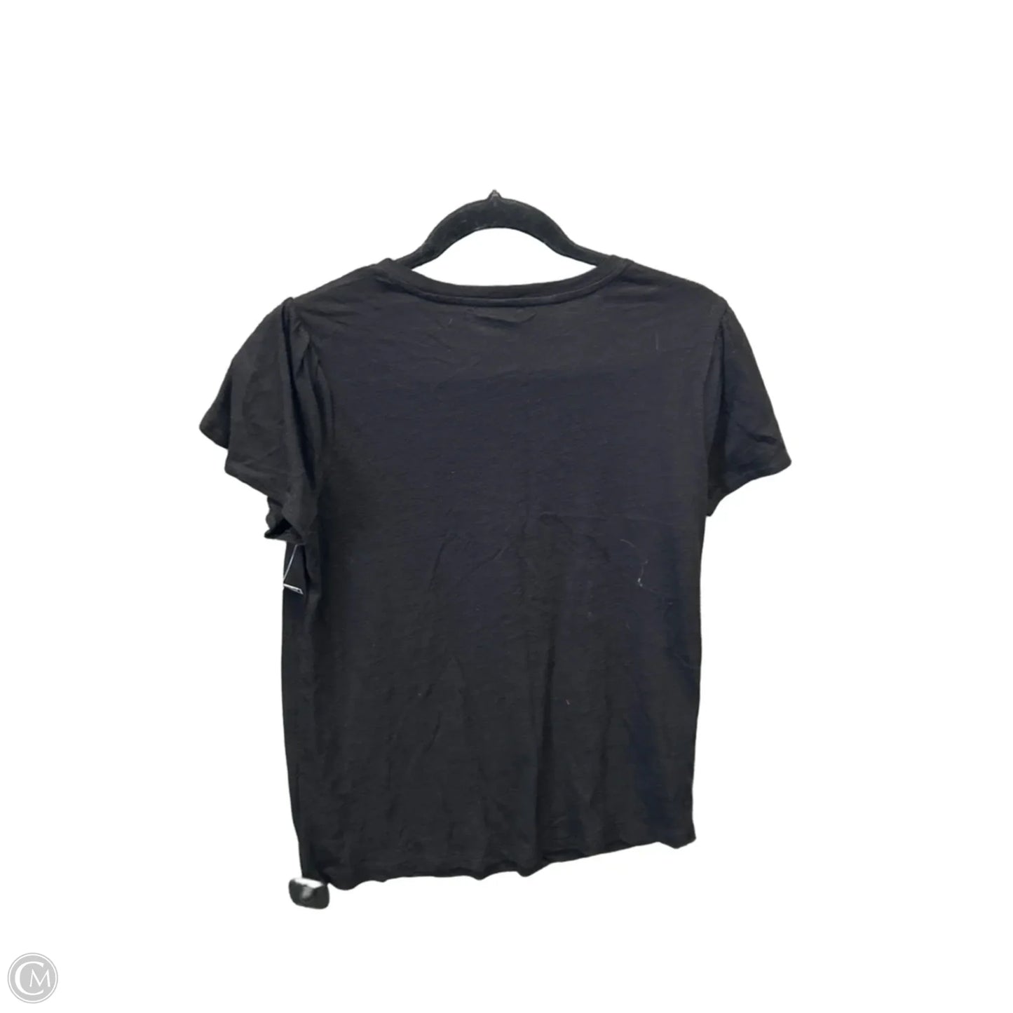 Top Short Sleeve Basic By Nine West In Black, Size: S