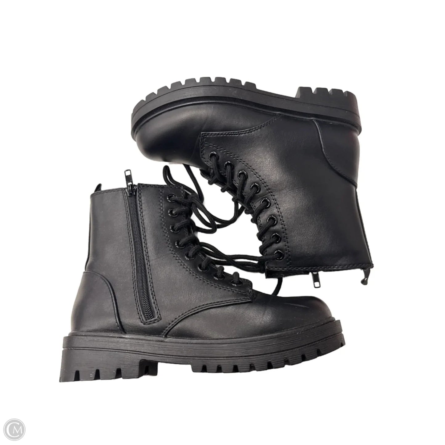 Boots Combat By Clothes Mentor In Black, Size: 8.5
