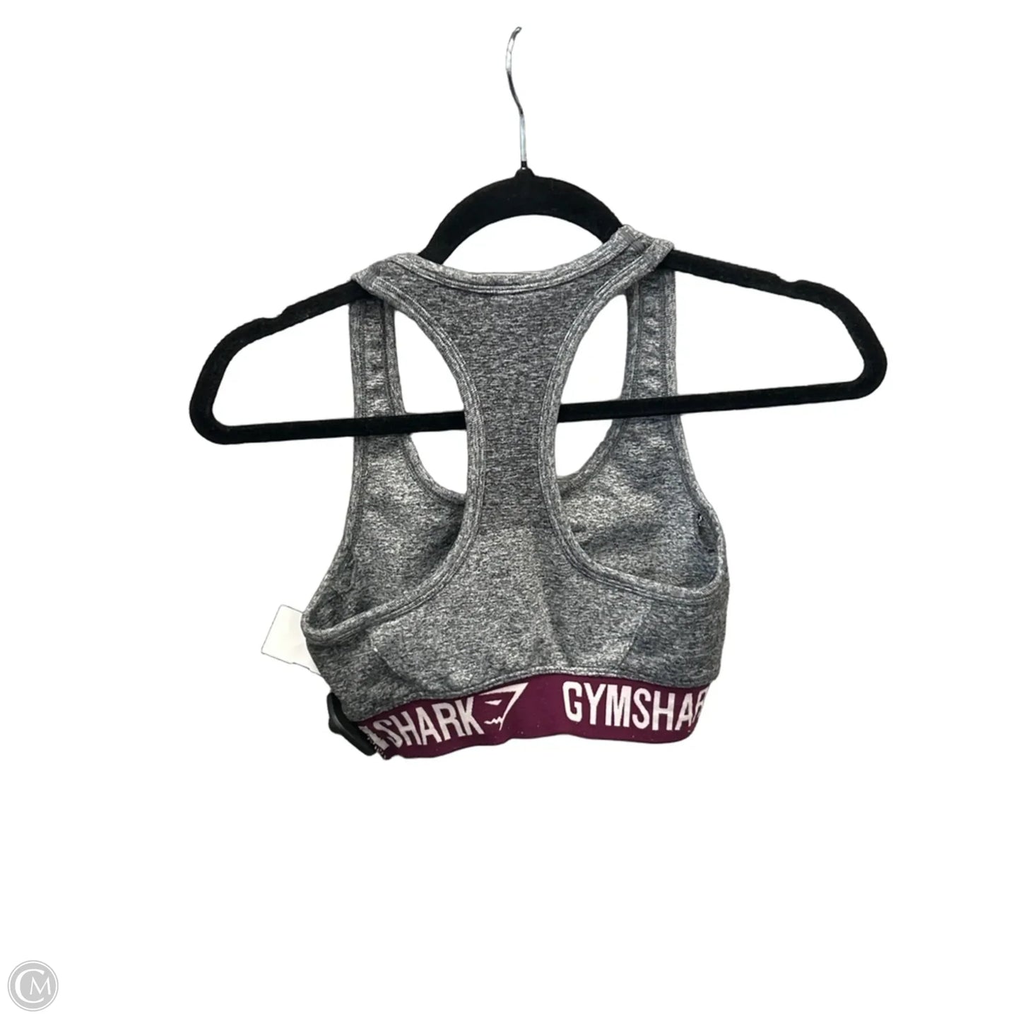 Athletic Bra By Gym Shark In Grey & Purple, Size: S