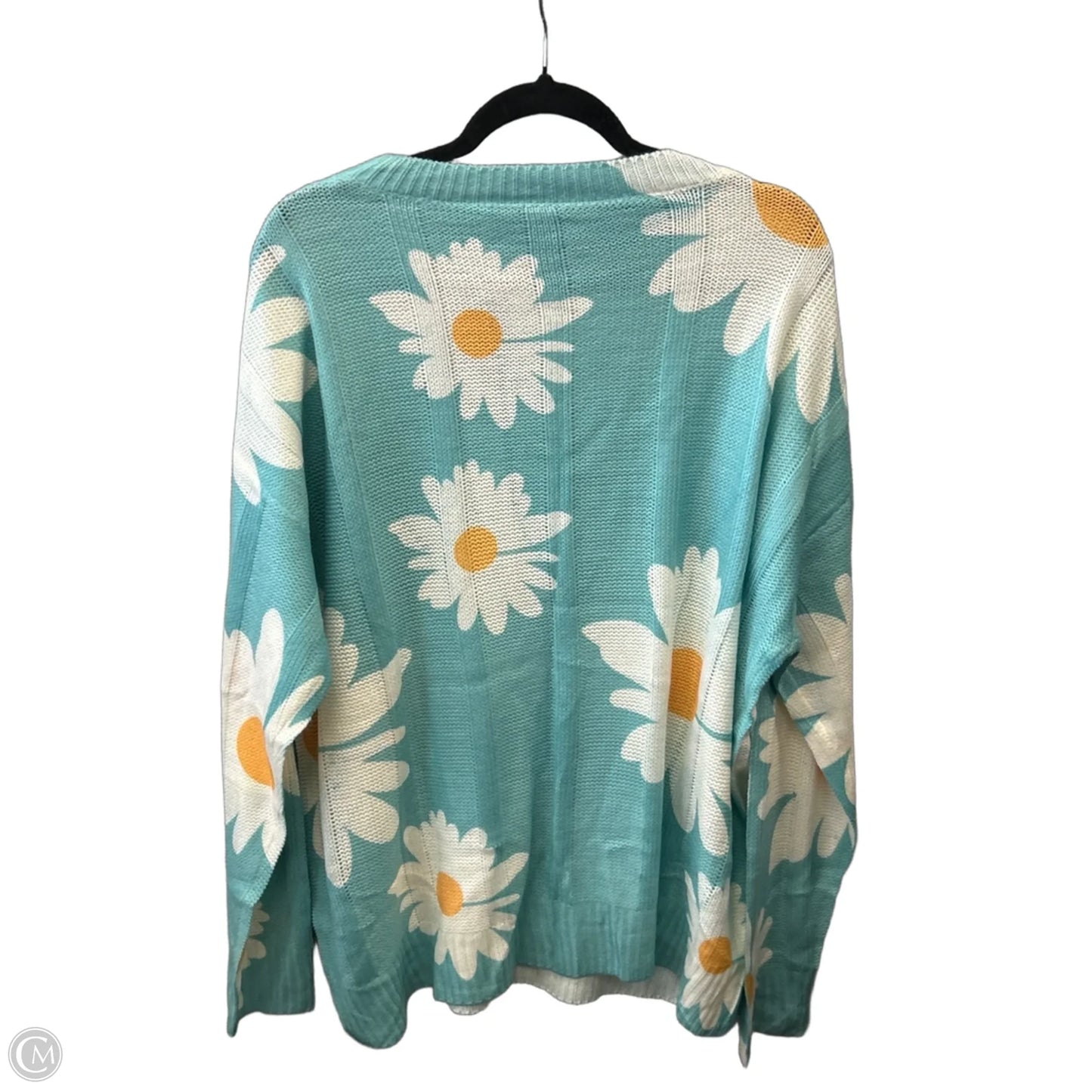 Sweater By Clothes Mentor In Floral Print, Size: Xl