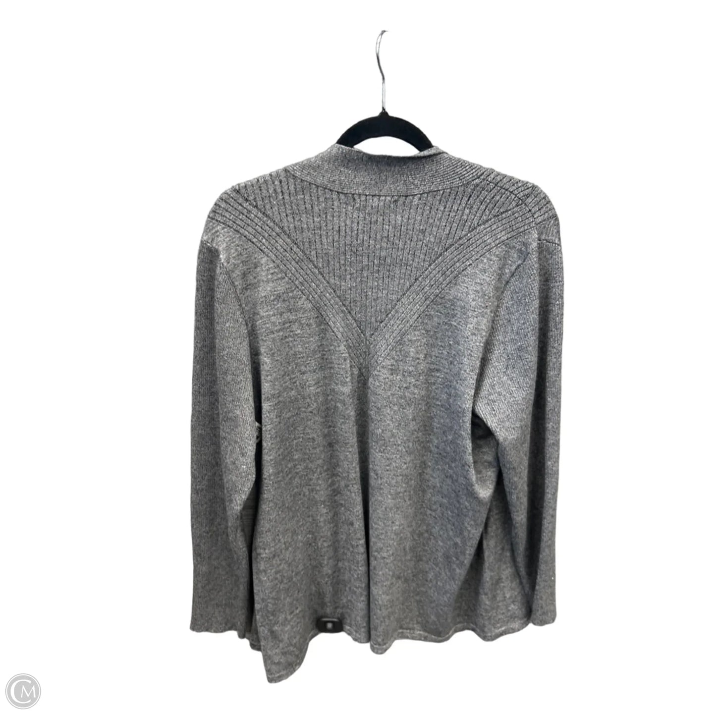 Cardigan By Croft And Barrow In Grey, Size: L