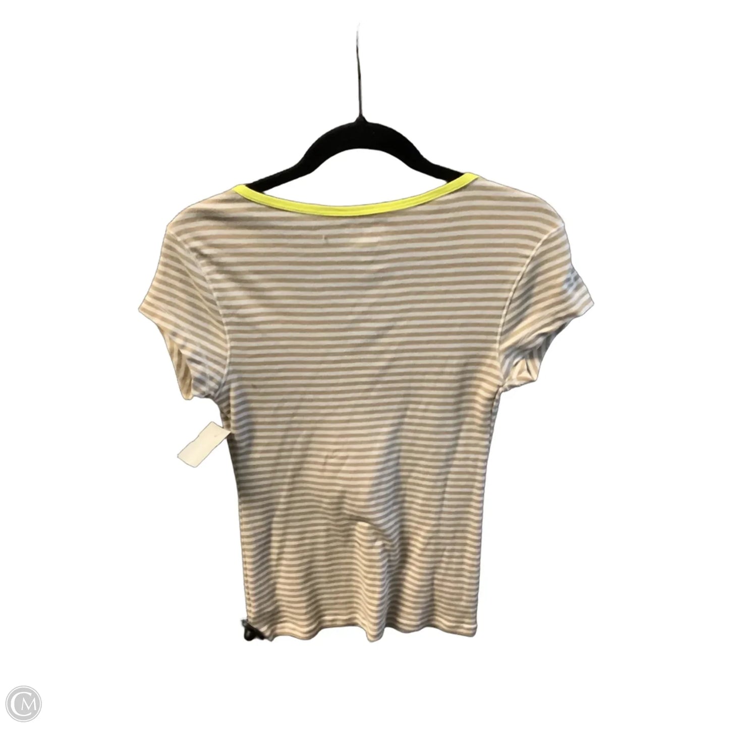 Top Short Sleeve By Old Navy In Striped Pattern, Size: Sp