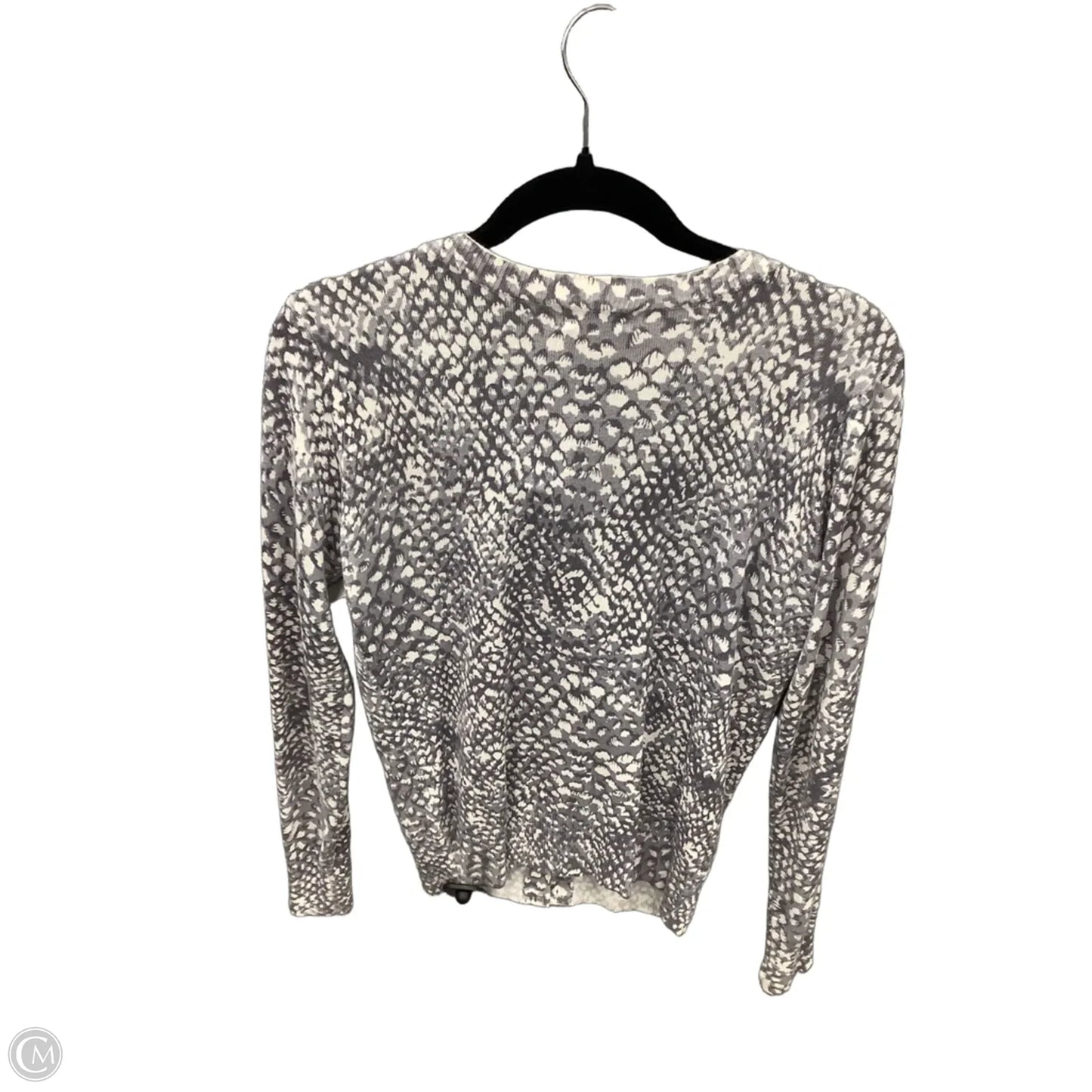 Cardigan By Clothes Mentor In Grey, Size: M