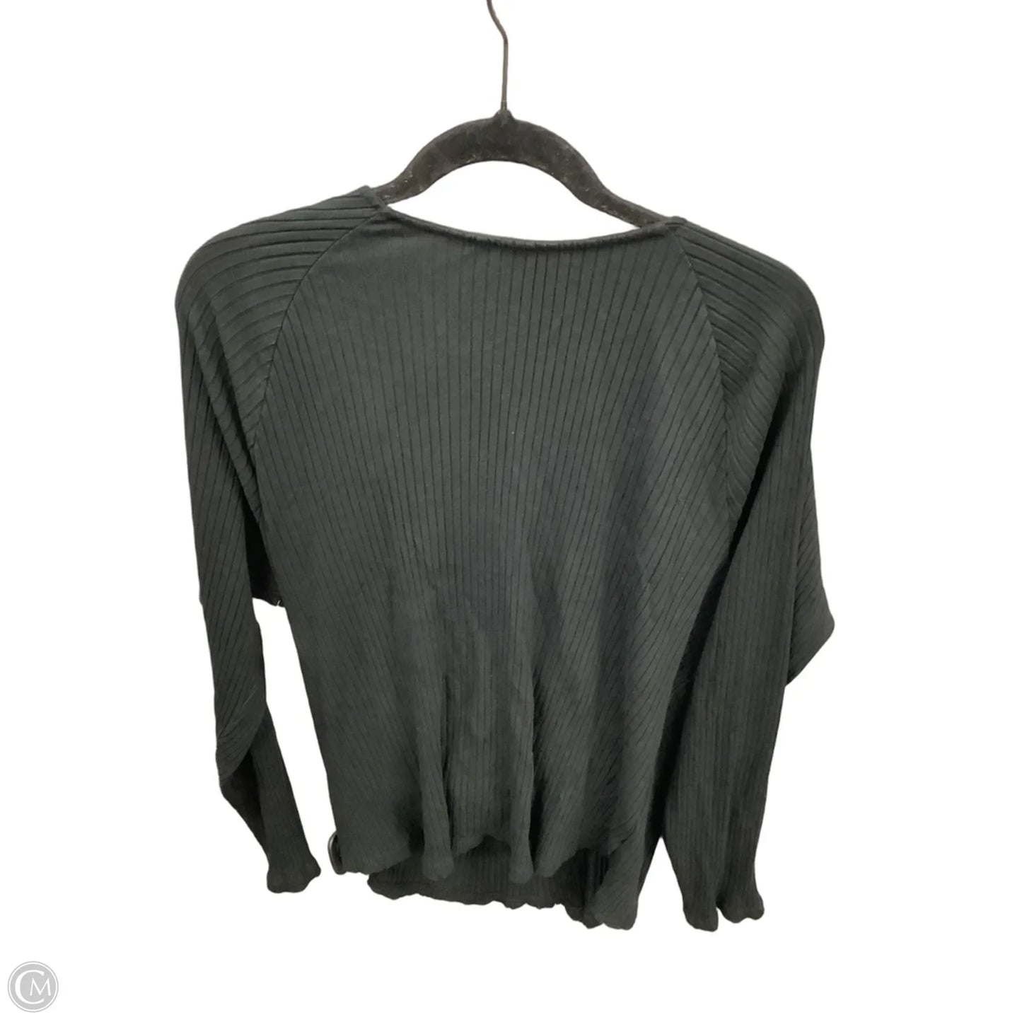 Top Long Sleeve By Universal Thread In Black, Size: 3x