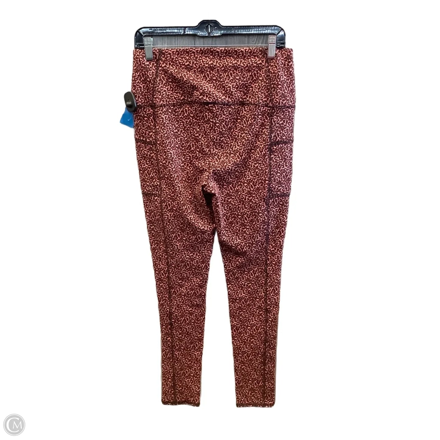 Athletic Leggings By Chicos In Animal Print, Size: M