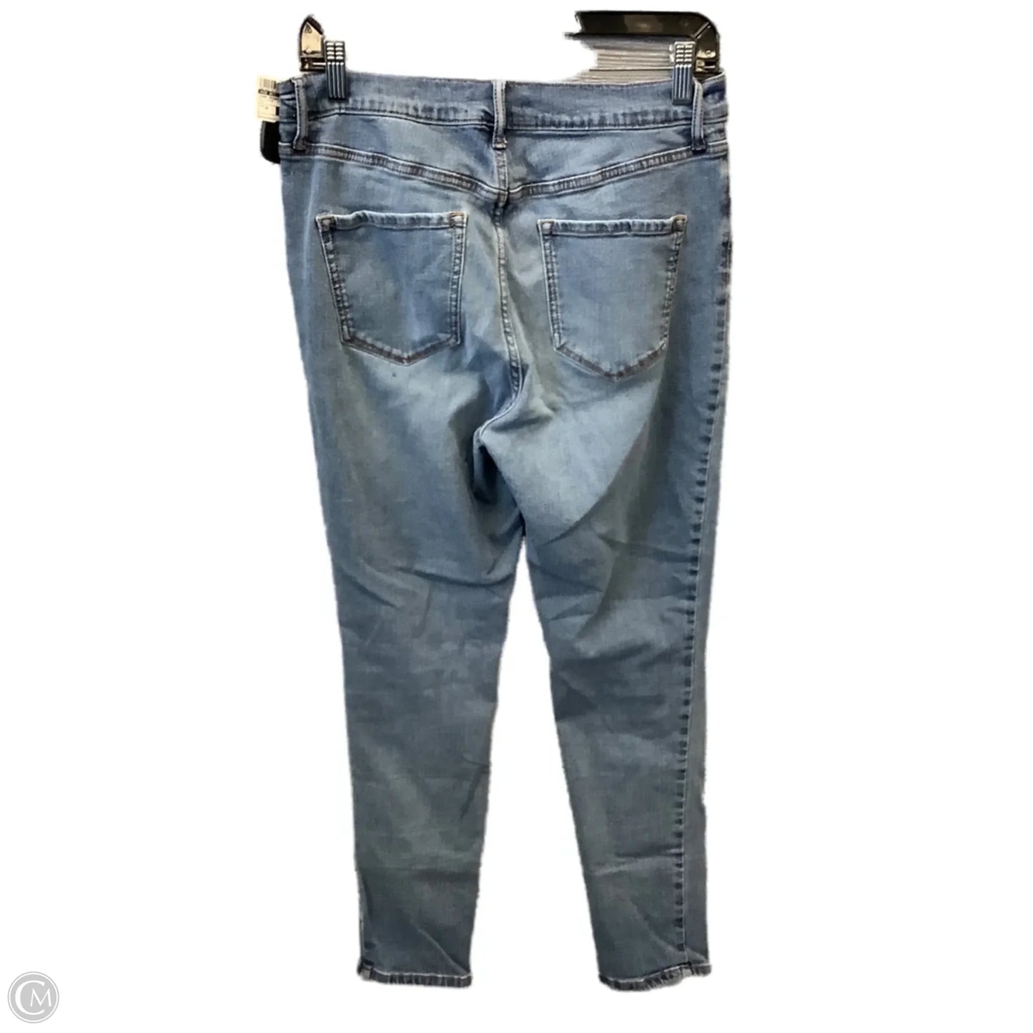 Jeans Skinny By Nine West In Blue Denim, Size: 10