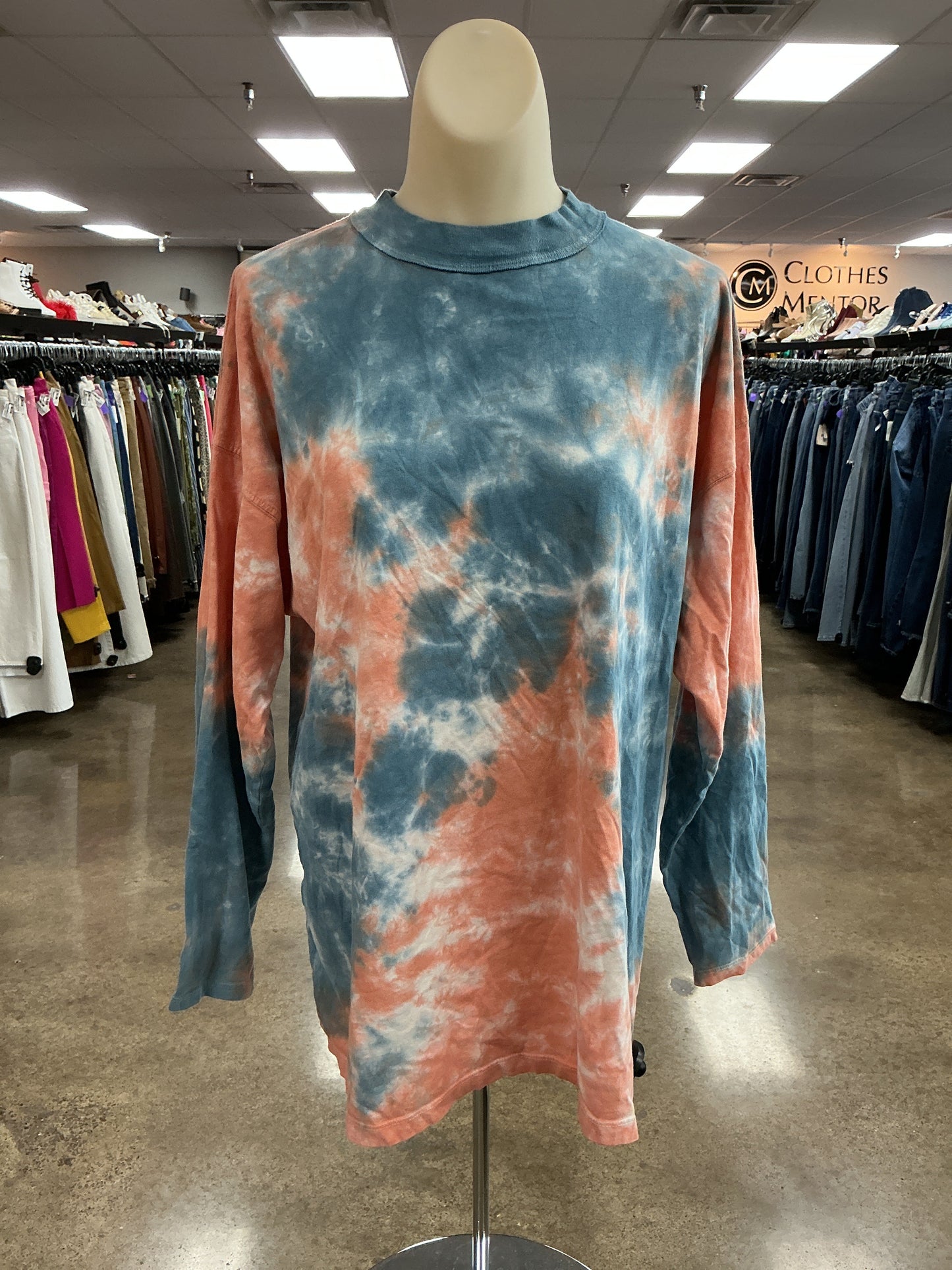 Top Ls By We The Free In Tie Dye Print, Size:S