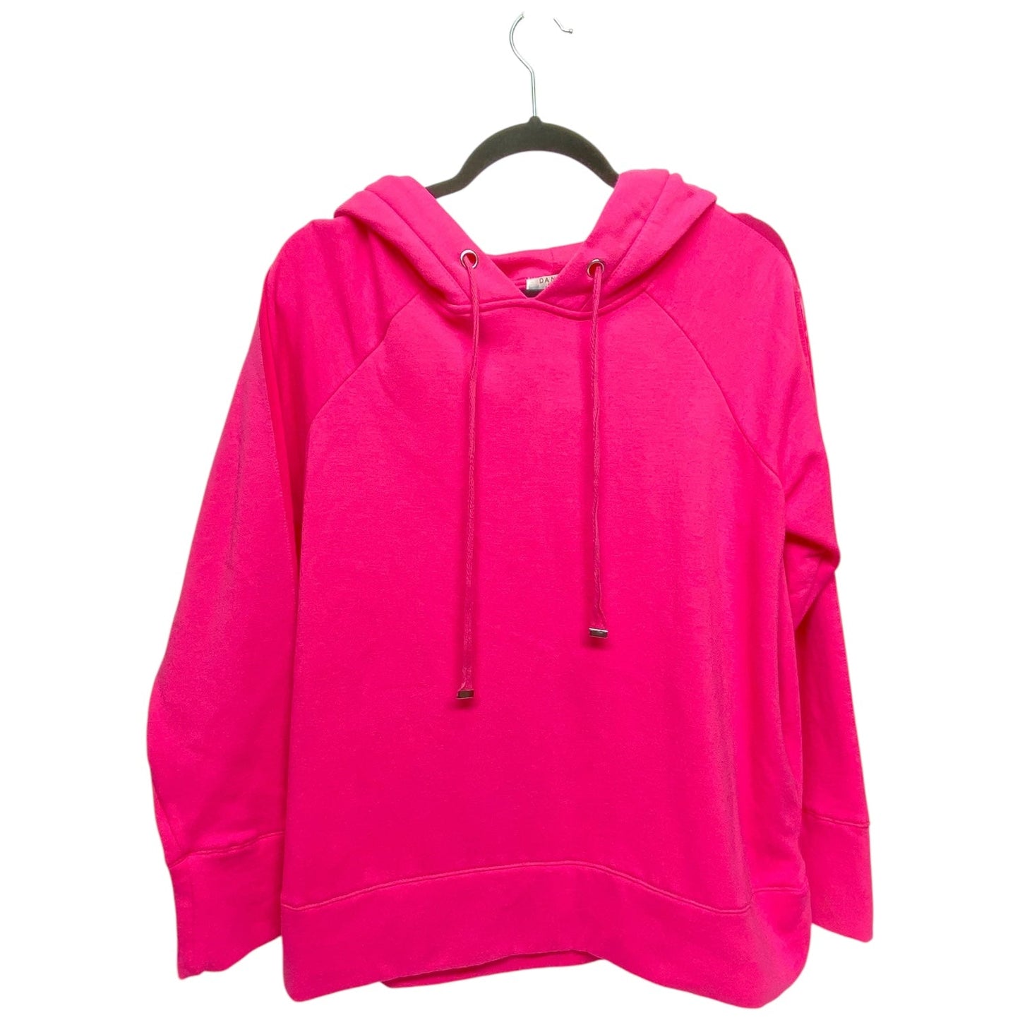 Sweatshirt Hoodie By Danskin In Pink, Size: L