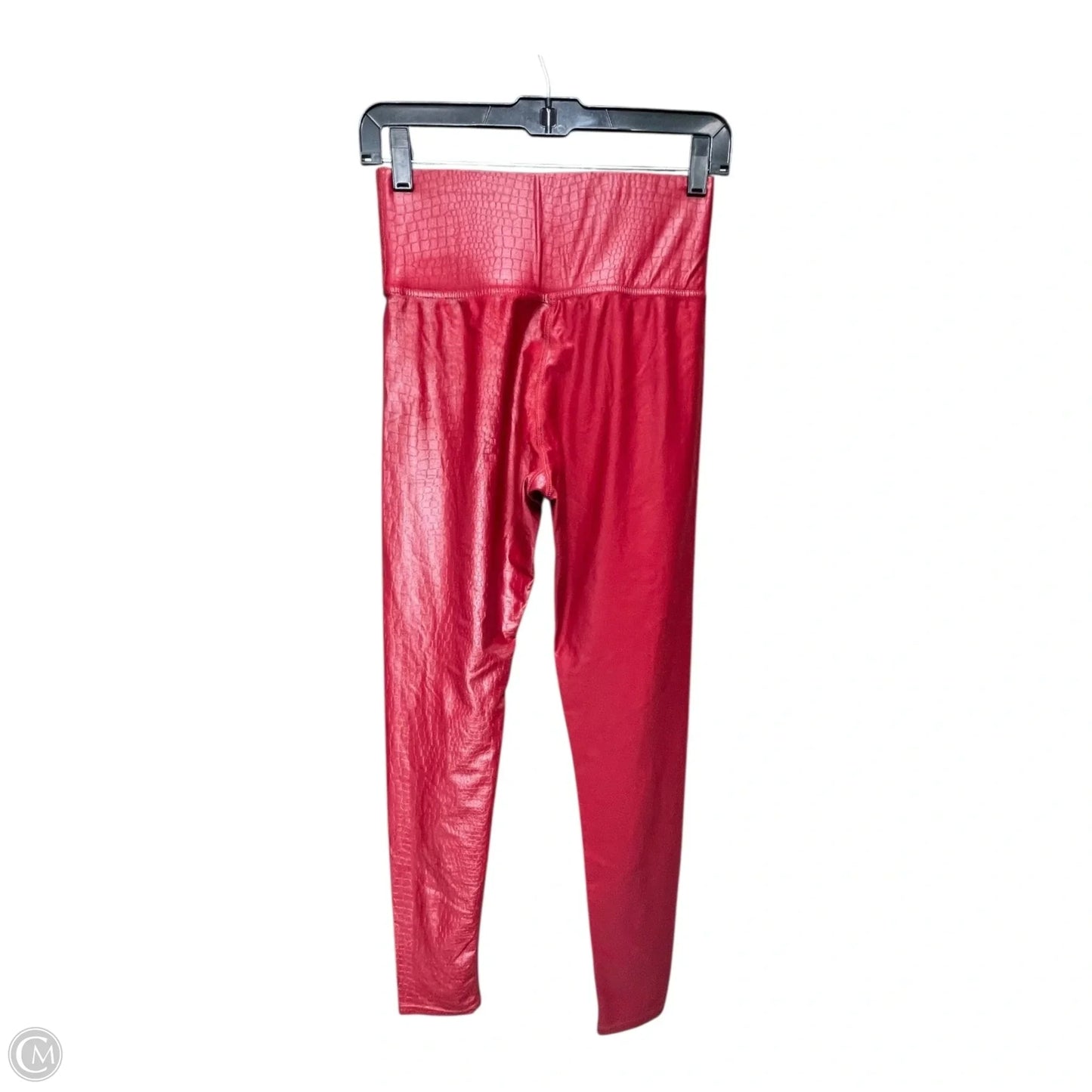 Athletic Leggings By CARBON38 In Red, Size: M