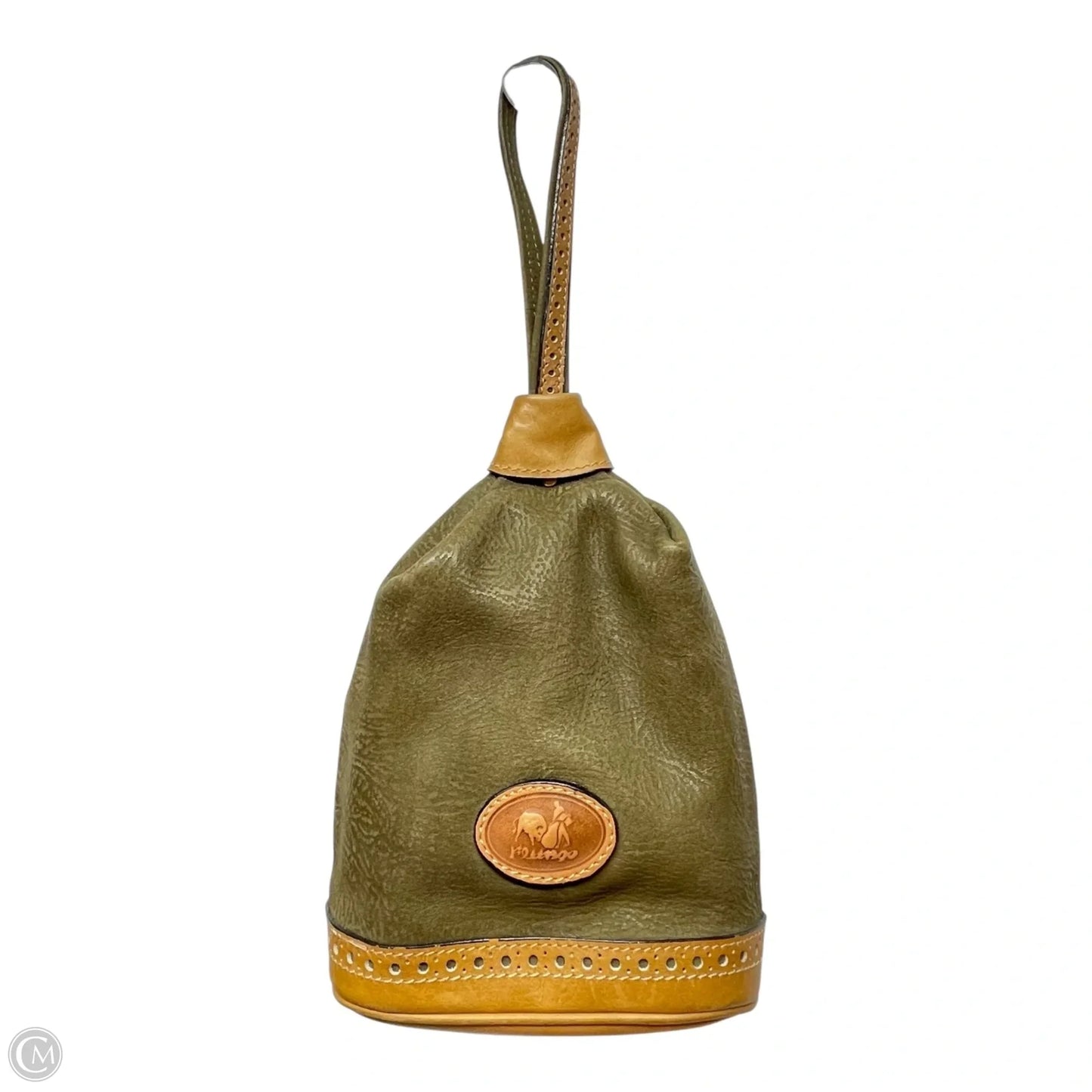 Wristlet Leather By flungo, Size: Medium