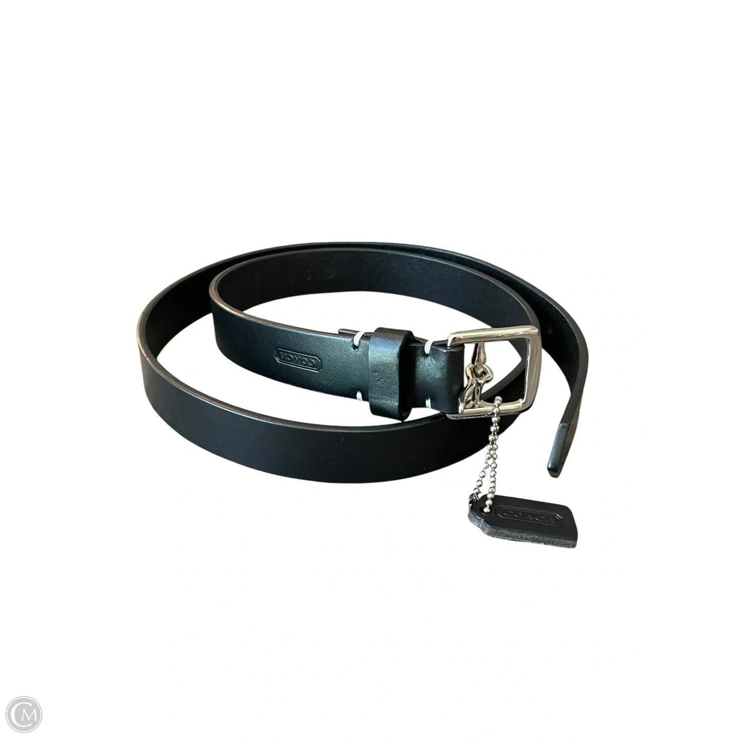 Belt Designer By Coach, Size: Medium