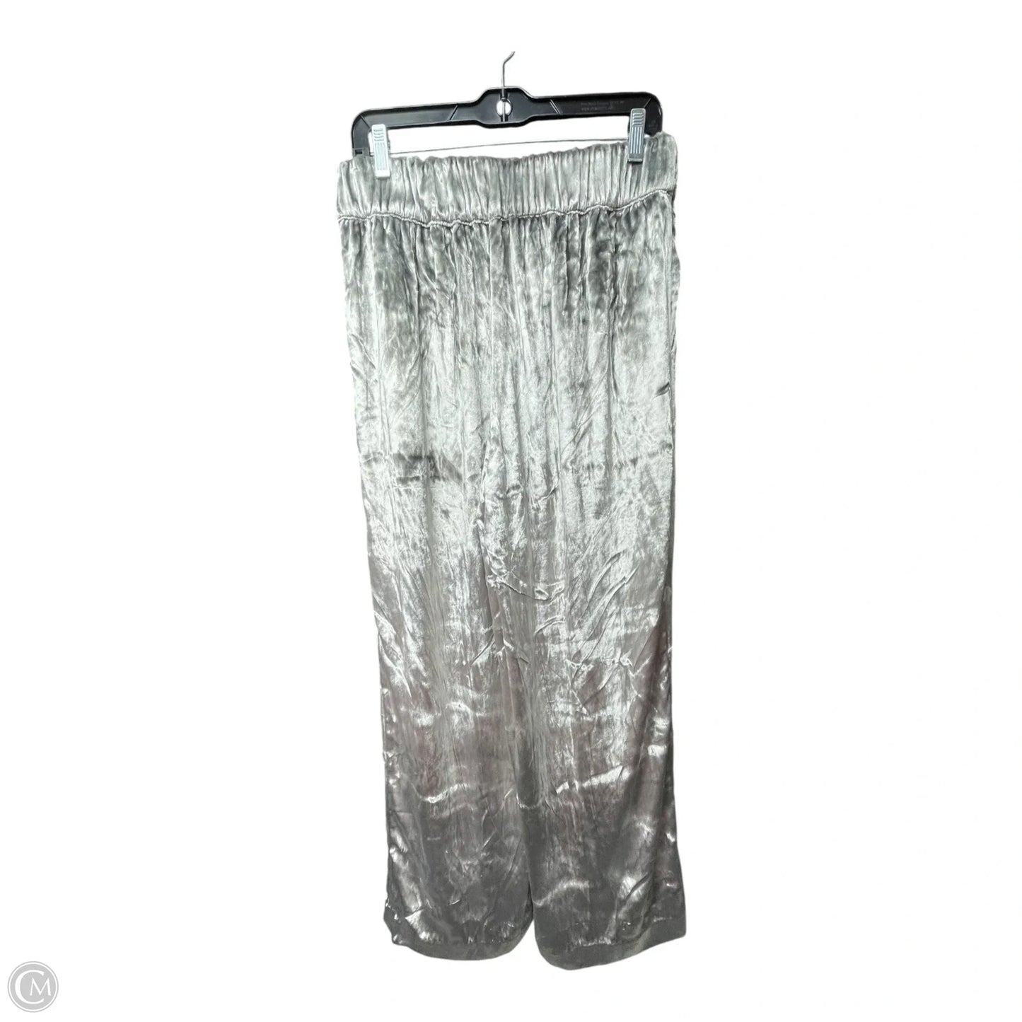 Pants Wide Leg By Maeve In Silver, Size: S