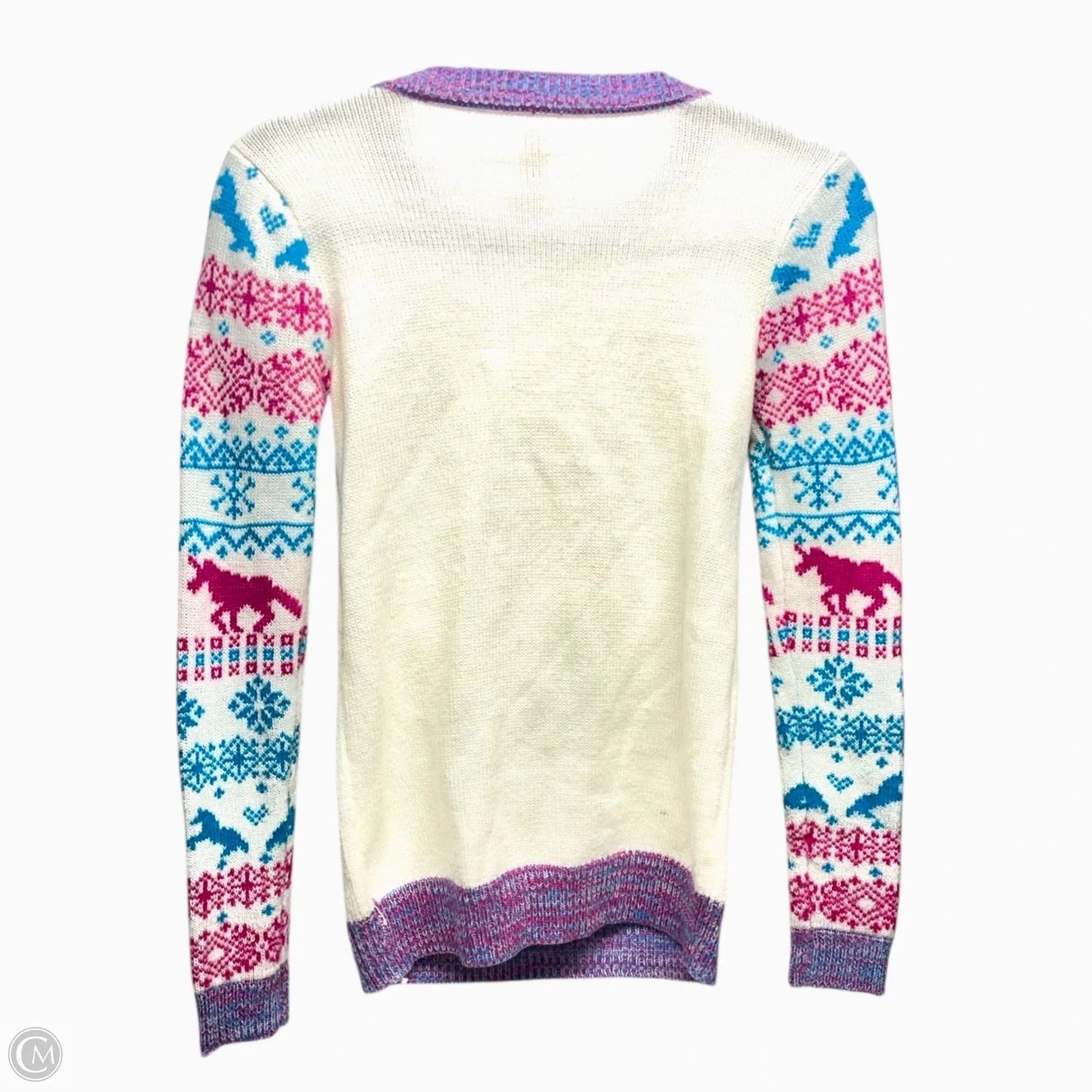 Sweater By Xhilaration In White, Size: Xs