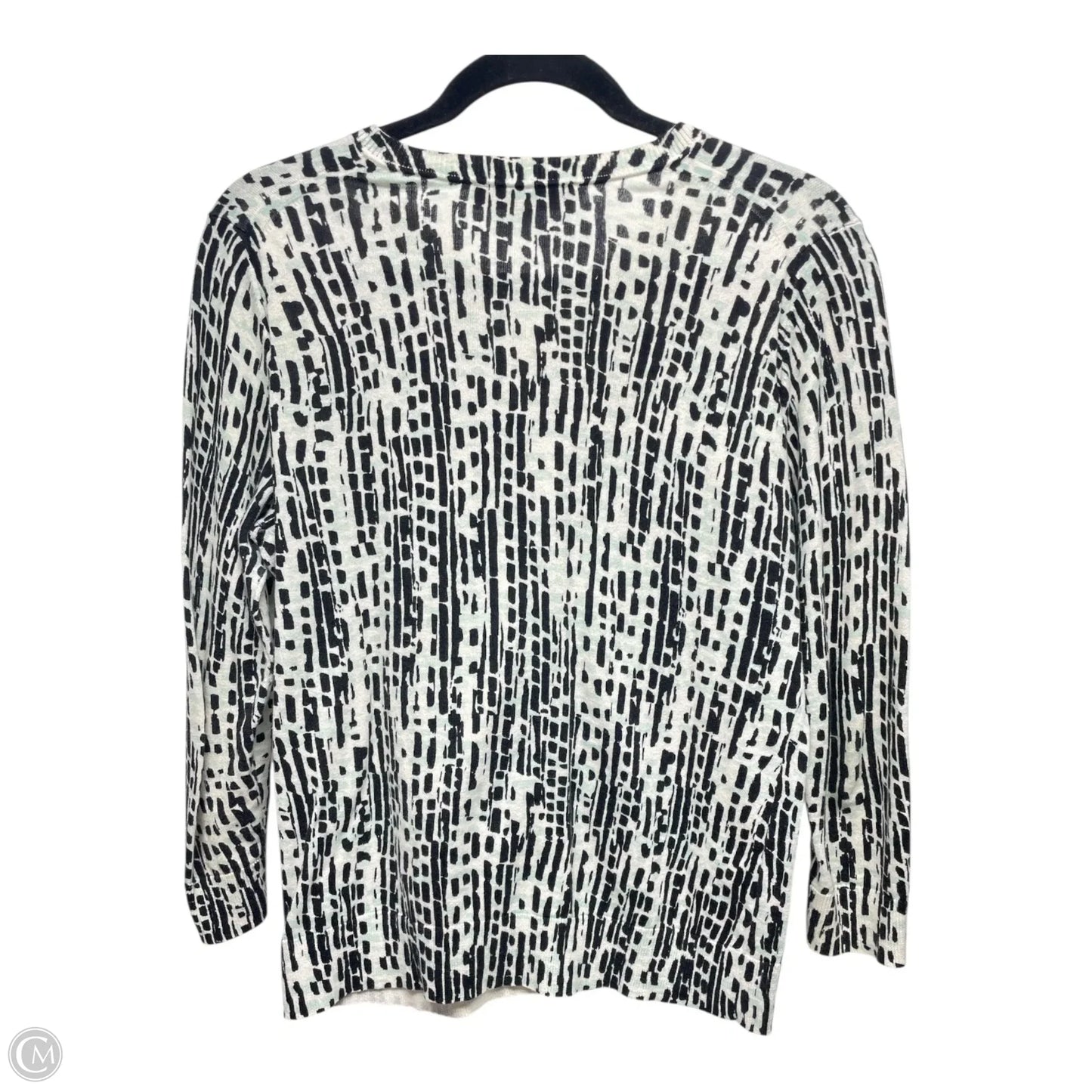 Cardigan By Loft In Blue & White, Size: S