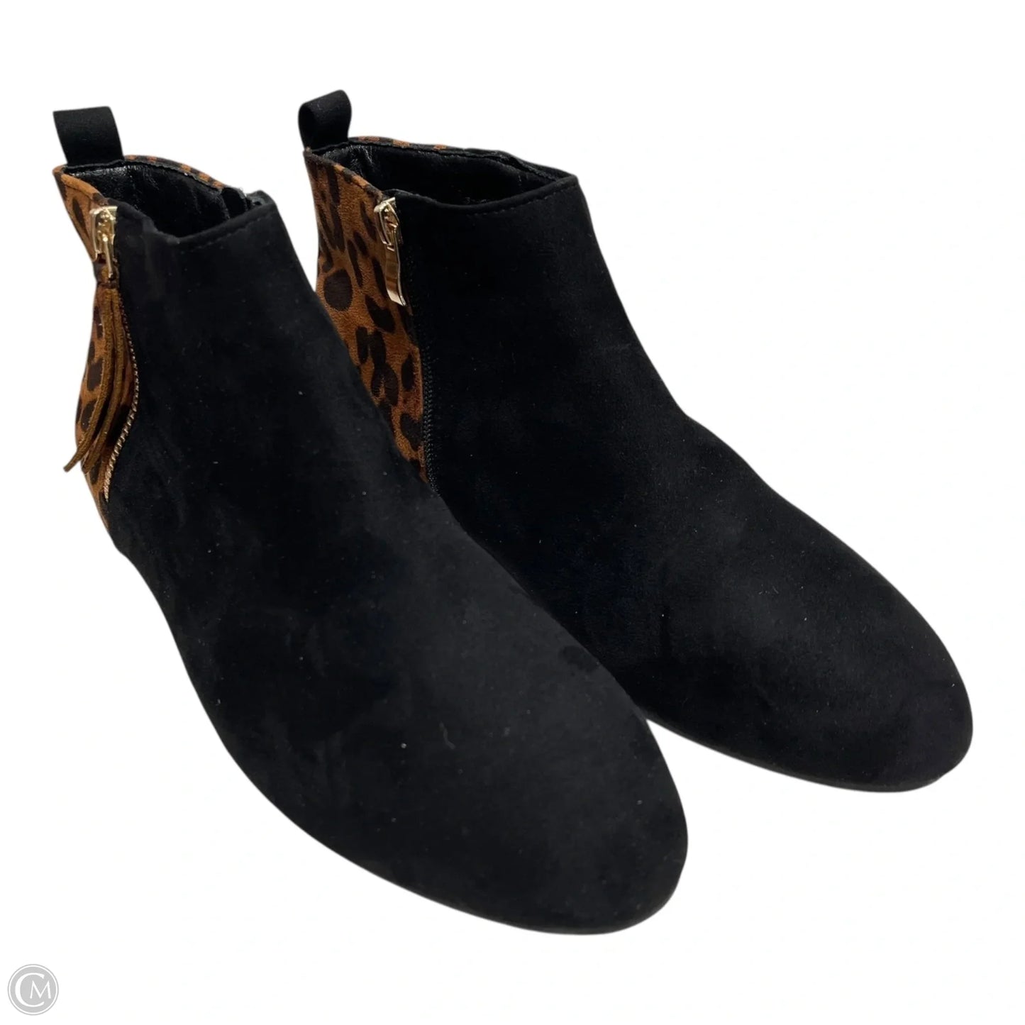 Boots Ankle Flats By MAX MUXUN In Black, Size: 9