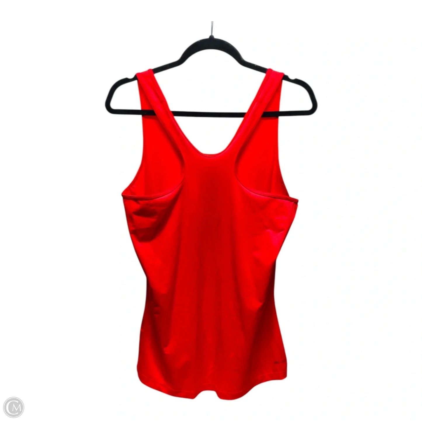 Athletic Tank Top By Nike Apparel In Orange, Size: L