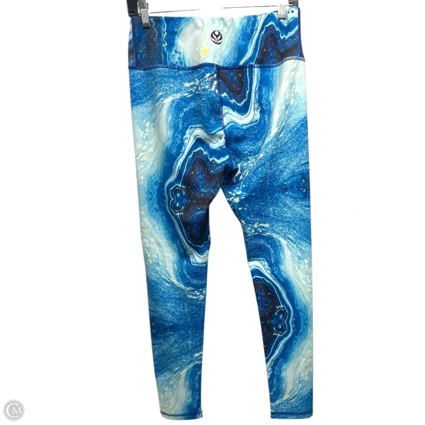 Athletic Leggings By KALI In Blue, Size: L