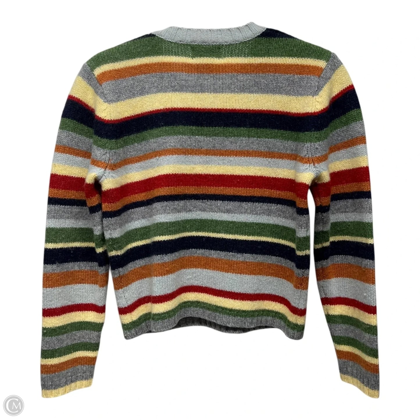 Sweater By Abercrombie And Fitch In Striped Pattern, Size: M
