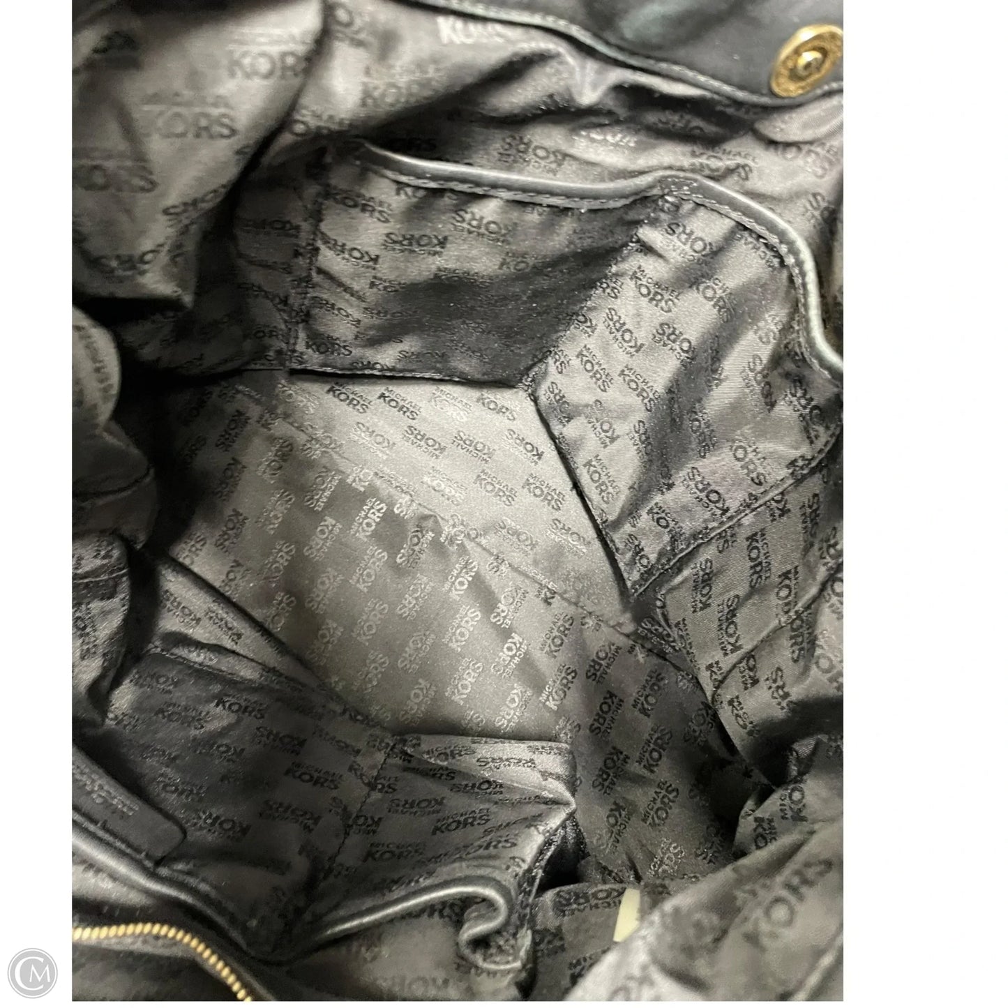 Handbag Leather By Michael By Michael Kors, Size: Large