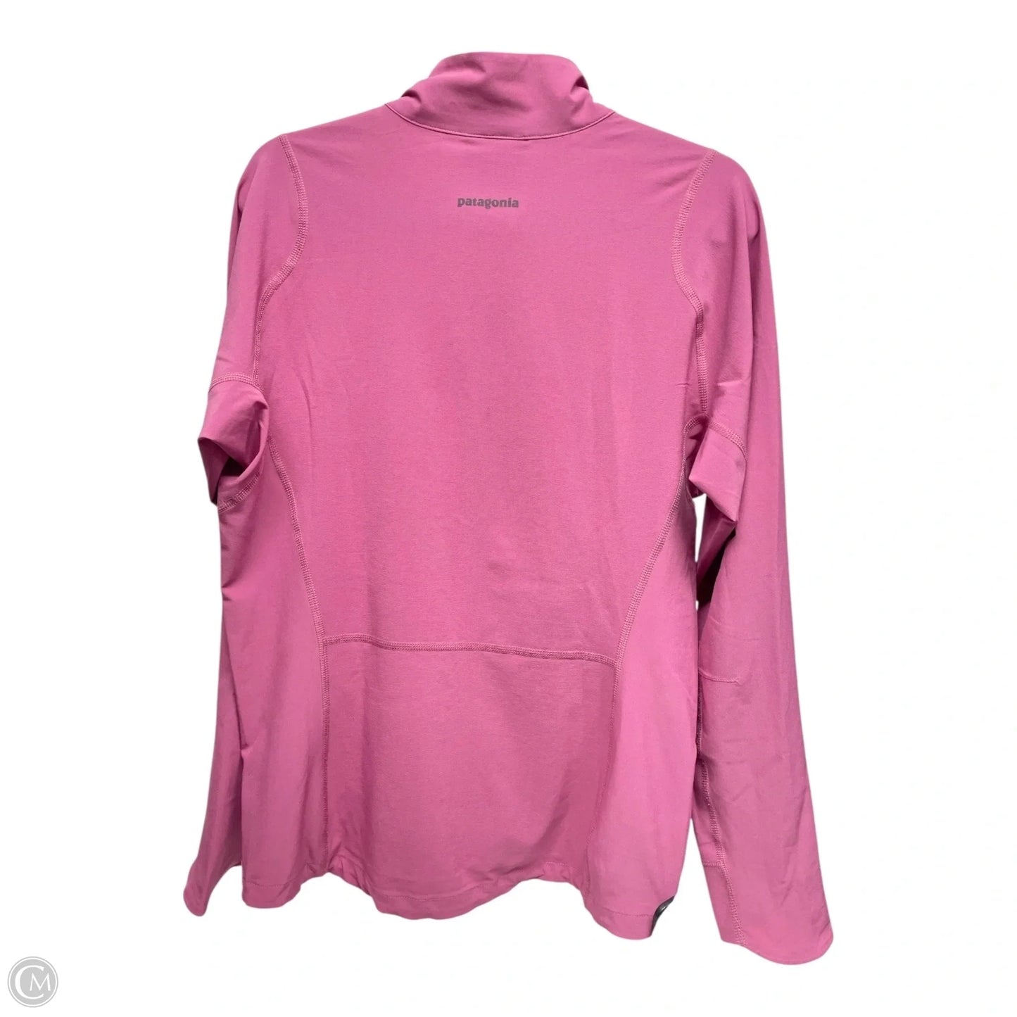 Jacket Windbreaker By Patagonia In Pink, Size: L