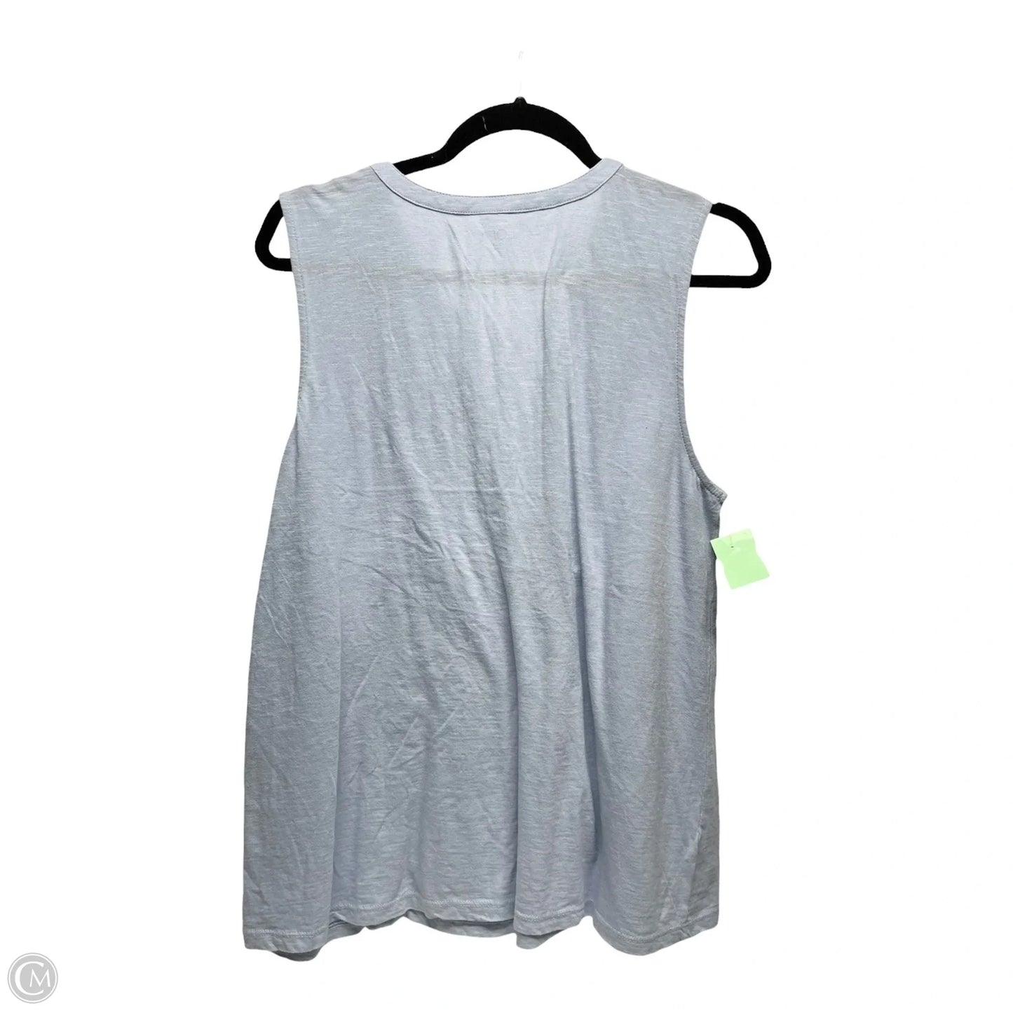 Top Sleeveless By Loft In Blue, Size: M