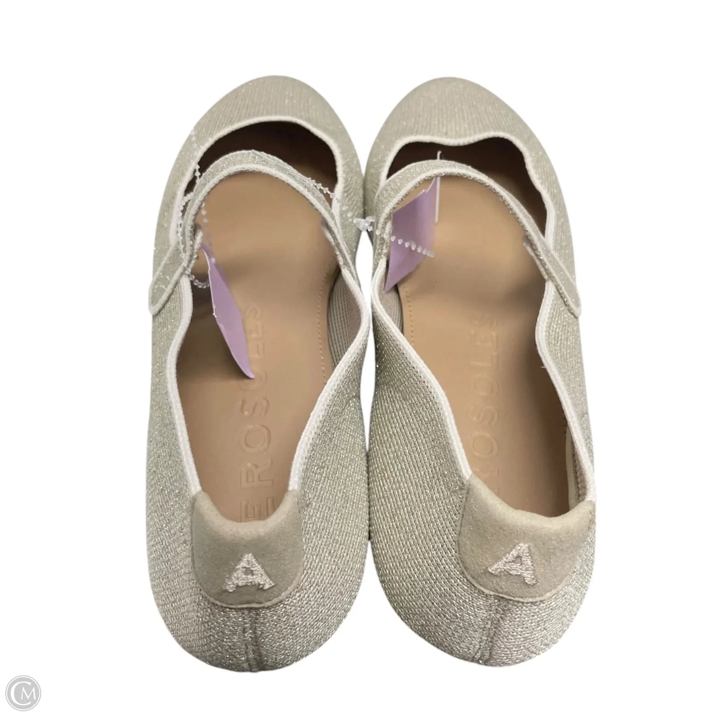 Shoes Flats By Aerosoles In Gold, Size: 9