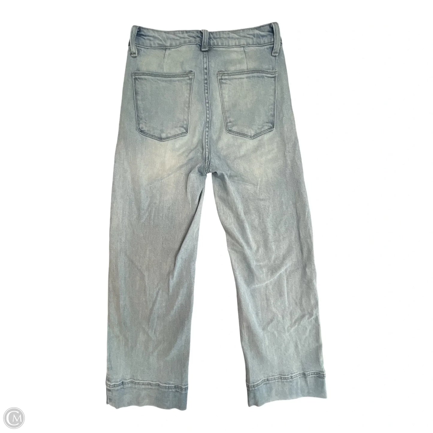 Jeans Wide Leg By THE FINE PRINT In Blue Denim, Size: 2p