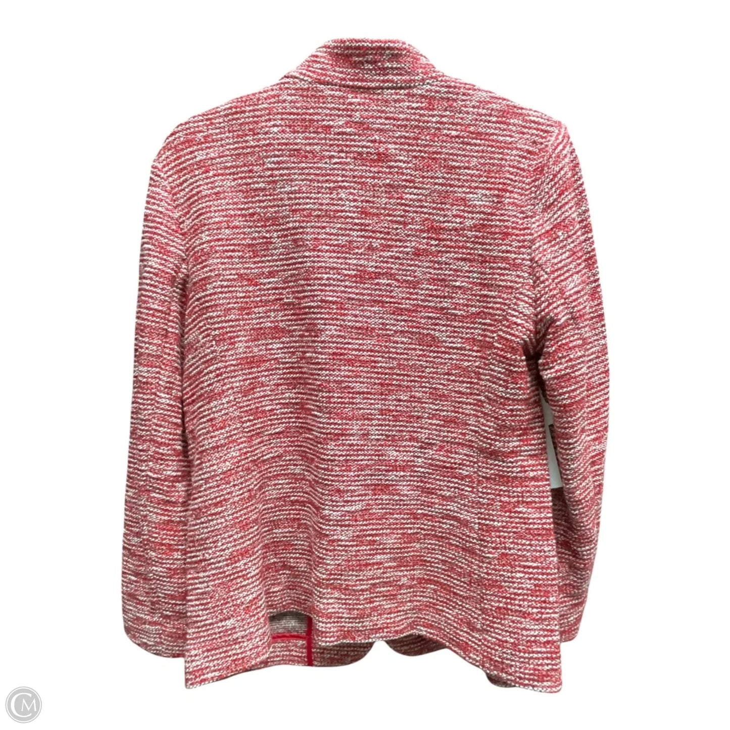 Blazer By Talbots In Red & White, Size: 12