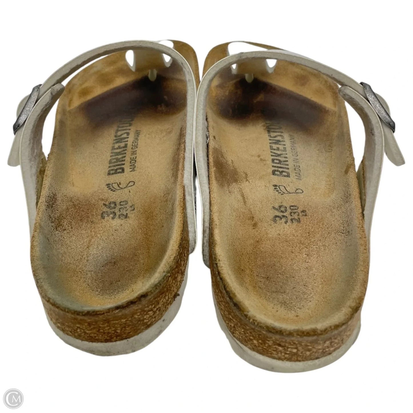 Sandals Flats By Birkenstock In Pink, Size: 6.5