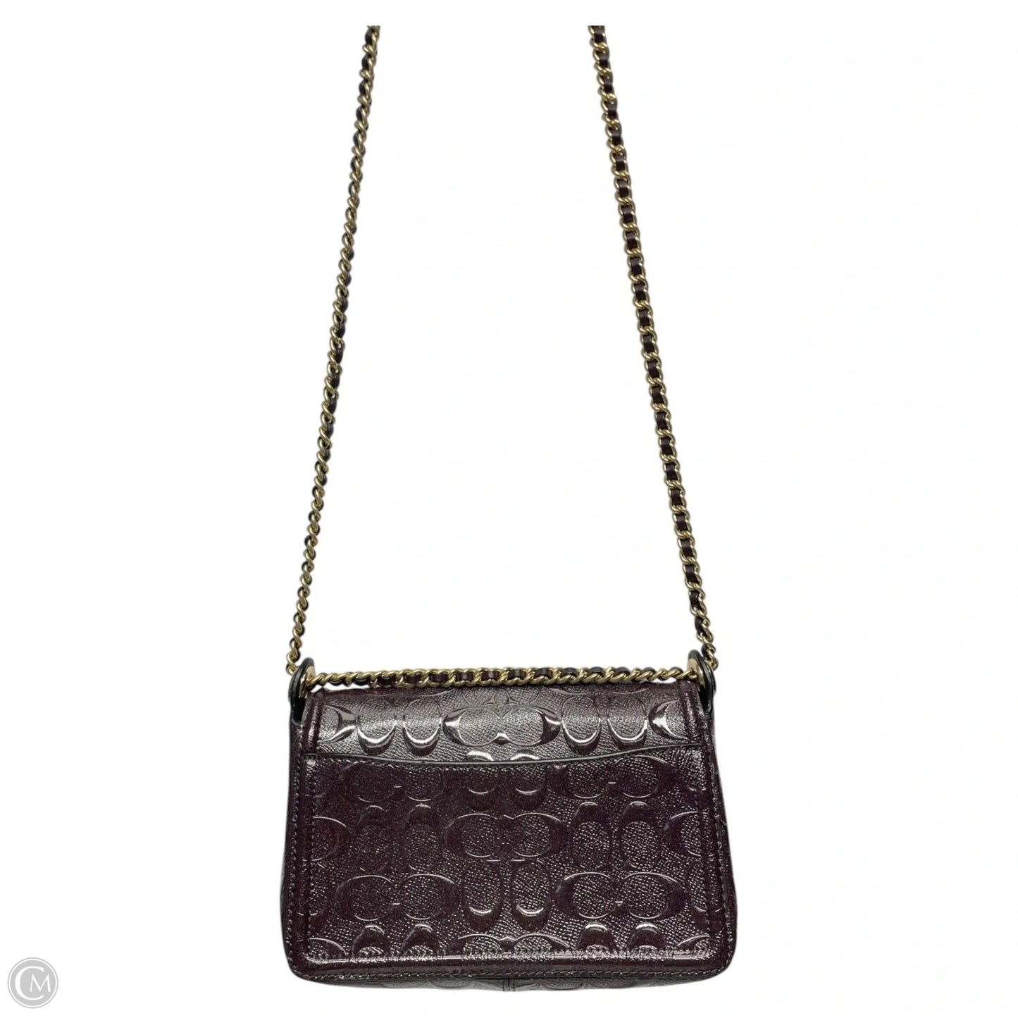 Crossbody Designer By Coach, Size: Medium