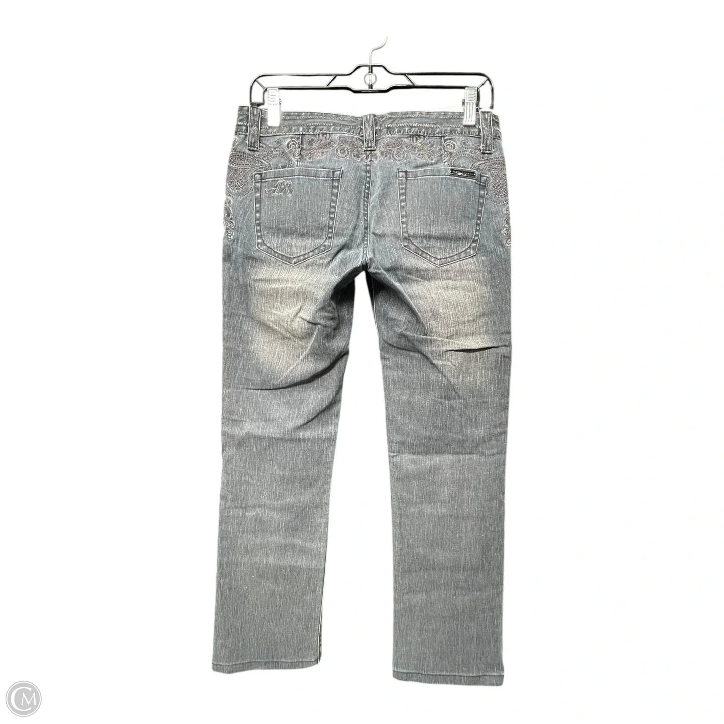 Jeans Boot Cut By Armani Exchange In Blue Denim, Size: 4