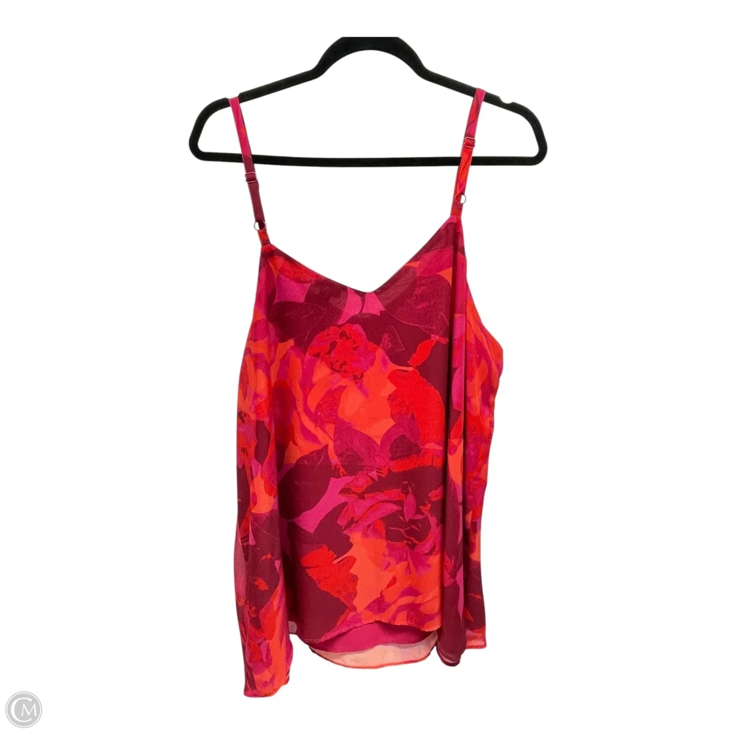 Top Cami By Torrid In Pink & Red, Size: 1x