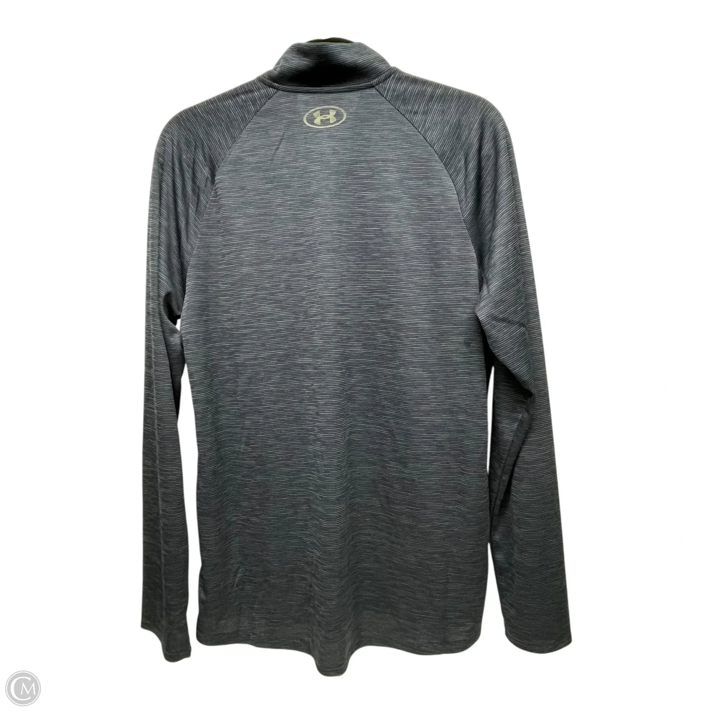 Athletic Jacket By Under Armour In Navy, Size: M