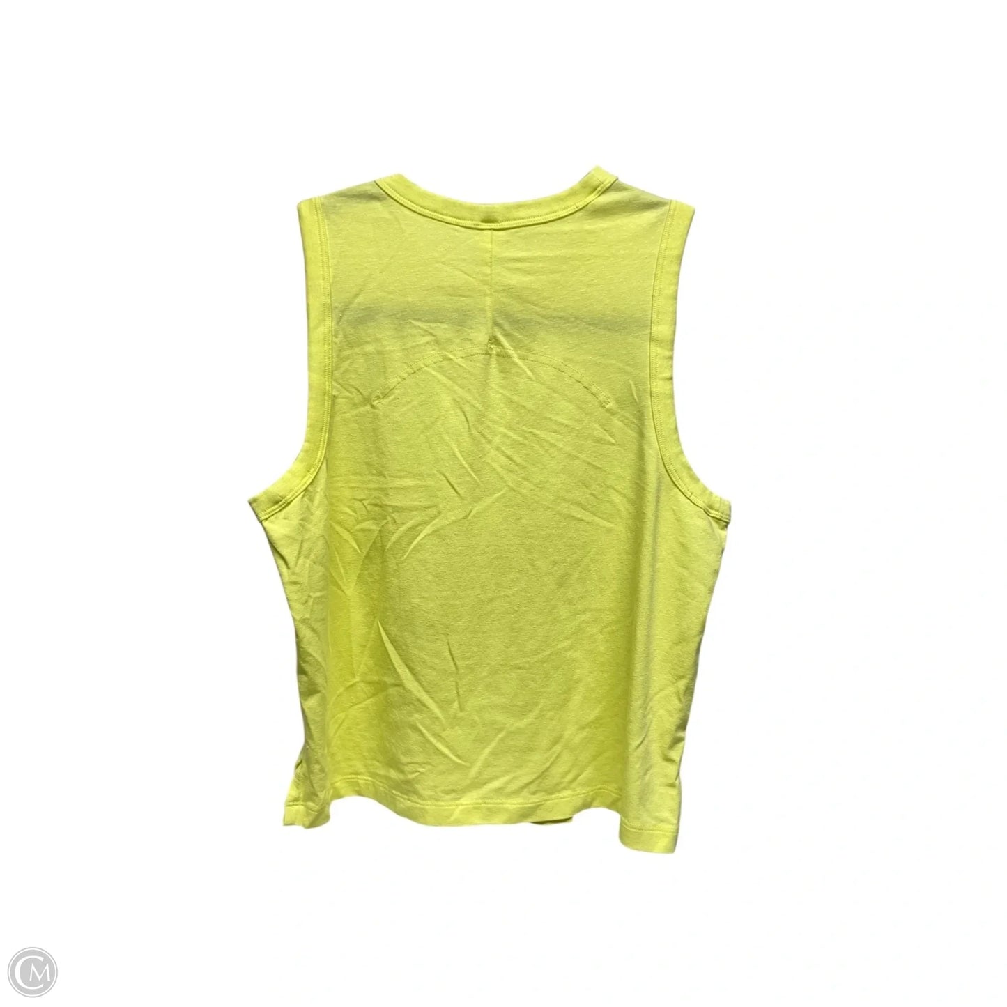 Athletic Tank Top By Lululemon In Yellow, Size: 4