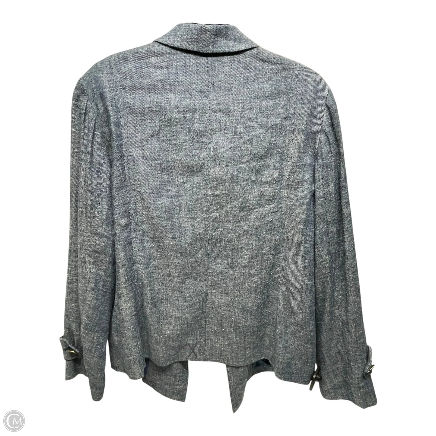 Blazer By Chicos In Blue, Size: L