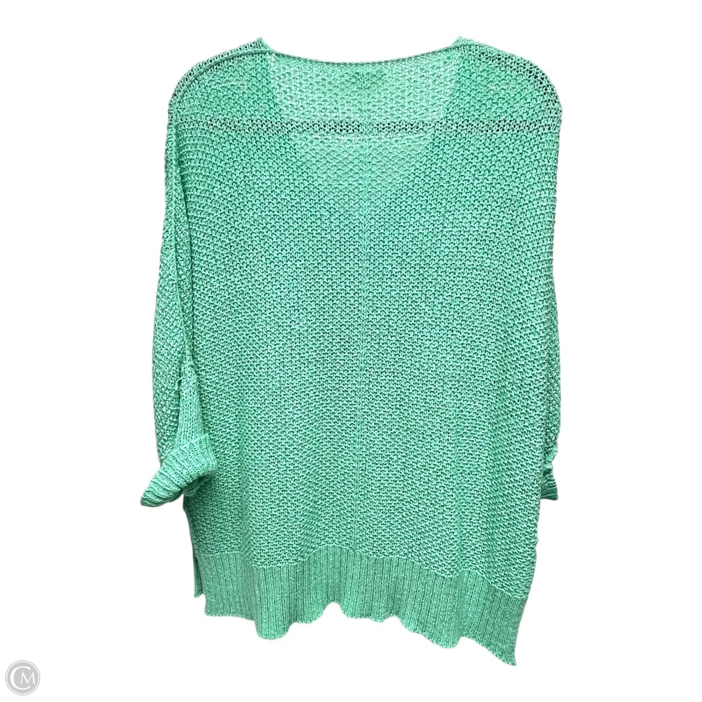 Sweater By Ee Some In Aqua, Size: S