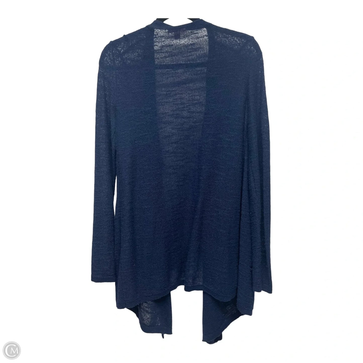 Sweater Cardigan Designer By Lilly Pulitzer In Navy, Size: M