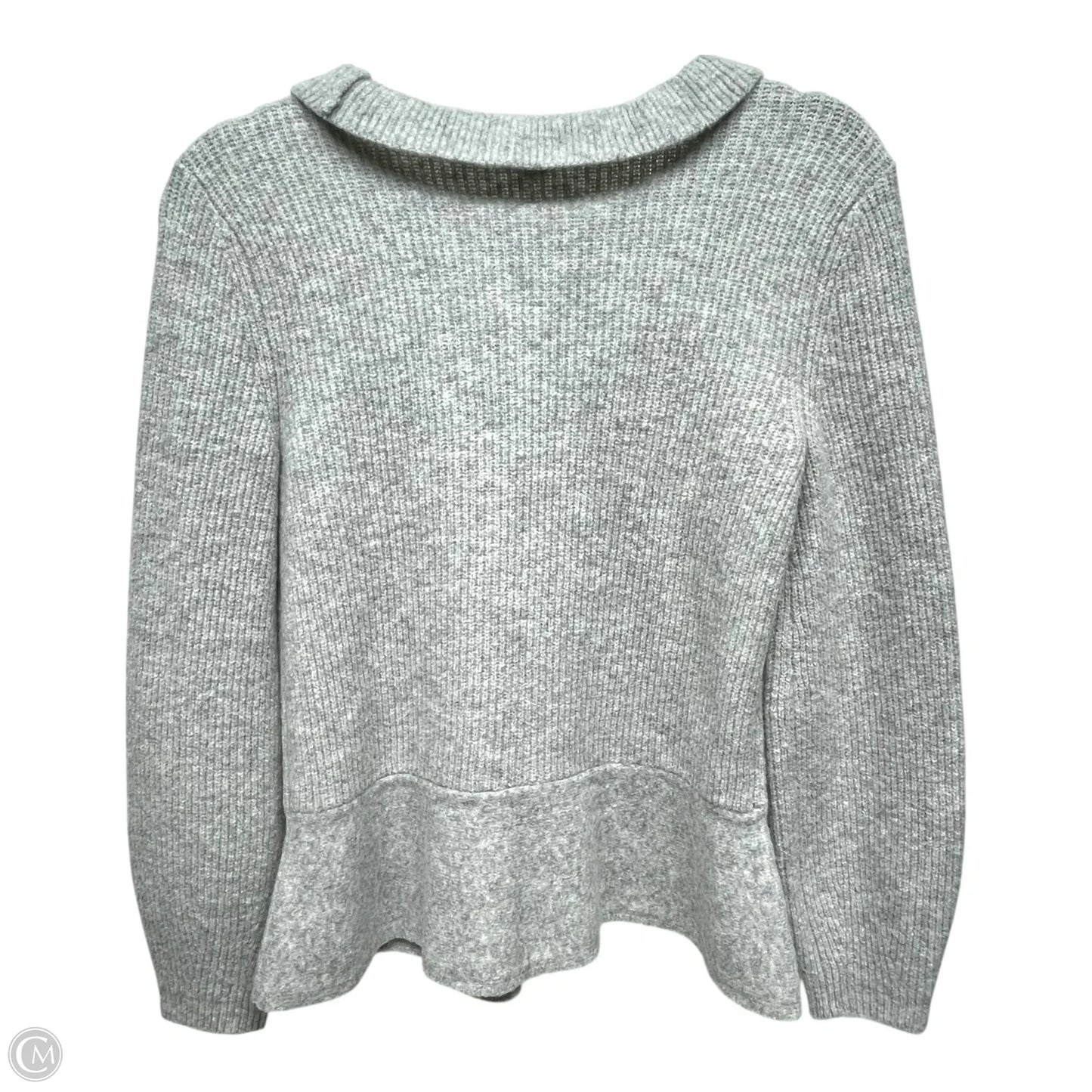 Sweater By Ann Taylor In Grey, Size: Xsp