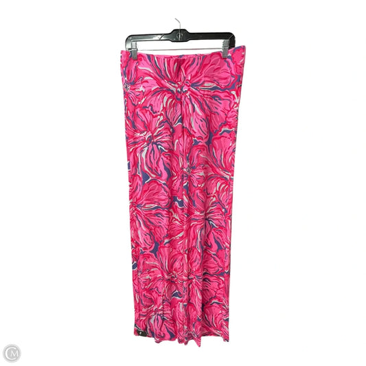 Pants Designer By Lilly Pulitzer In Pink & Red, Size: M