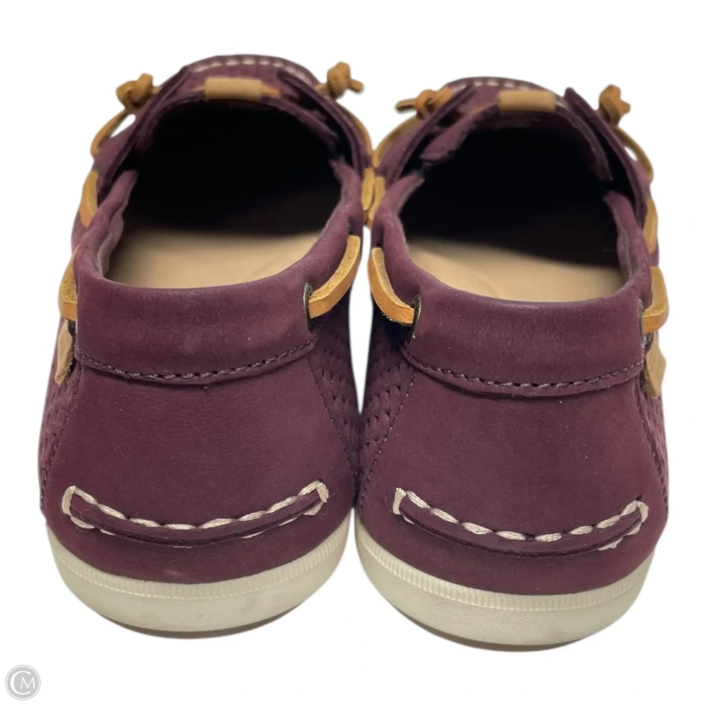 Shoes Flats By Sperry In Maroon, Size: 8.5