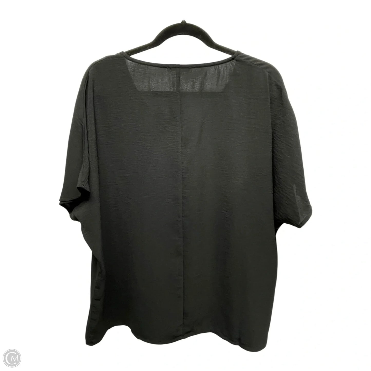 Top Short Sleeve By La Miel In Black, Size: S