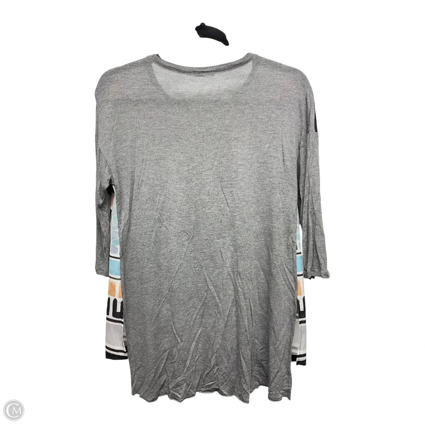 Top 3/4 Sleeve By Zara In Multi-colored, Size: S