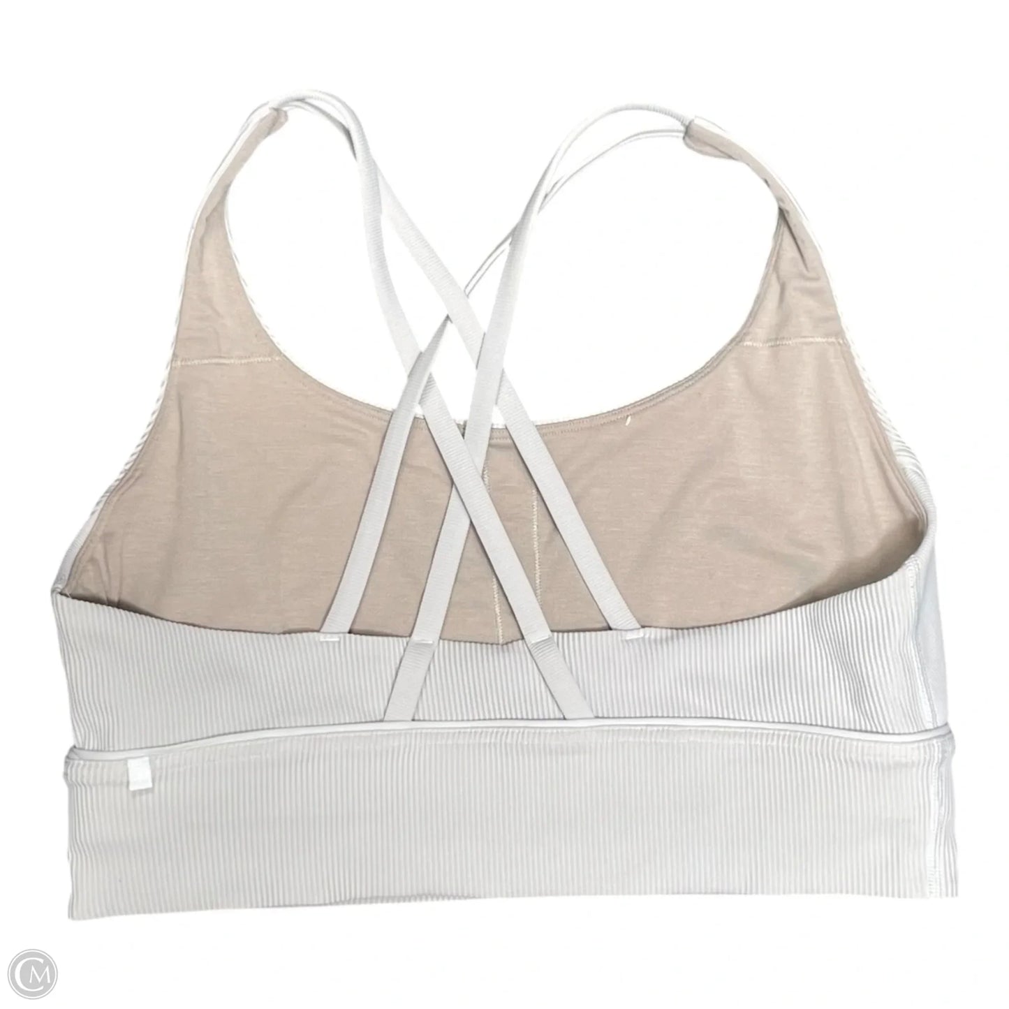 Athletic Bra By Lululemon In Taupe, Size: 12