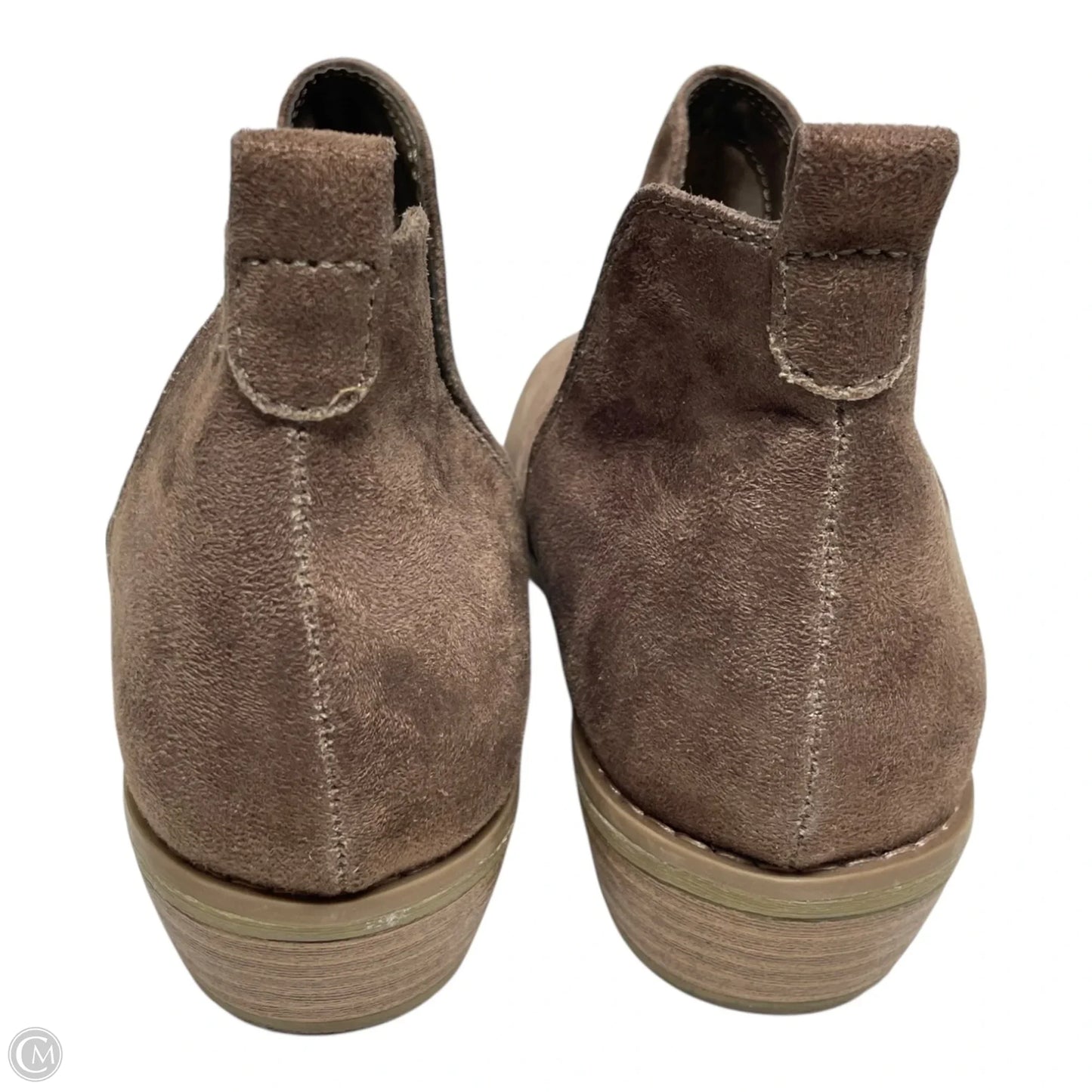 Boots Ankle Heels By Universal Thread In Brown, Size: 8.5