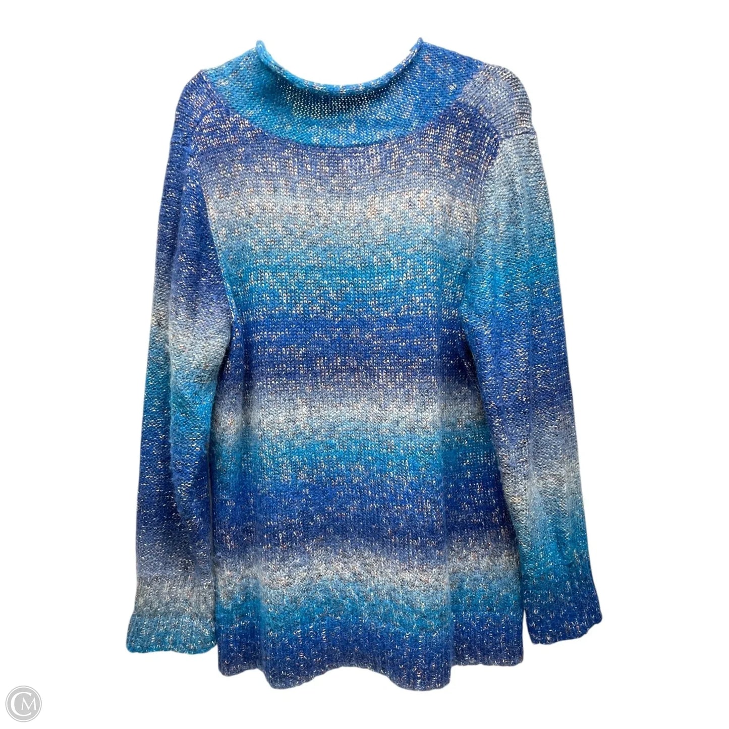 Sweater By Coldwater Creek In Blue, Size: 2x