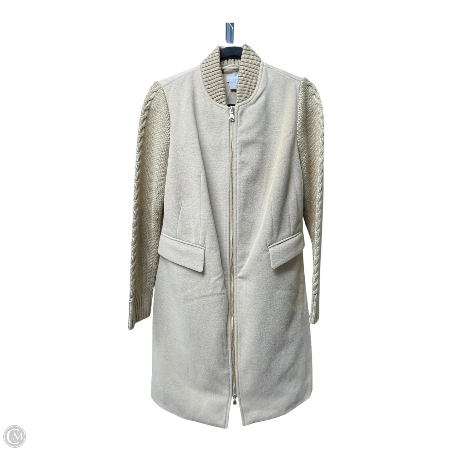 Coat Other By Chicos In Tan, Size: S