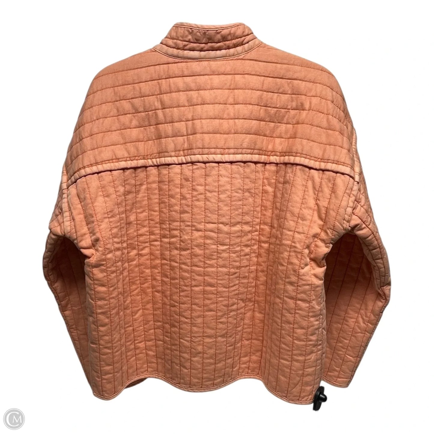 Jacket Puffer & Quilted By Gap In Orange, Size: L